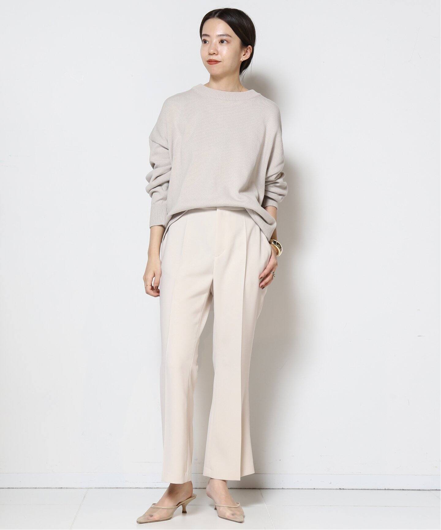 Comfort Cropped パンツ（その他パンツ）｜MUSE de Deuxieme Classe  