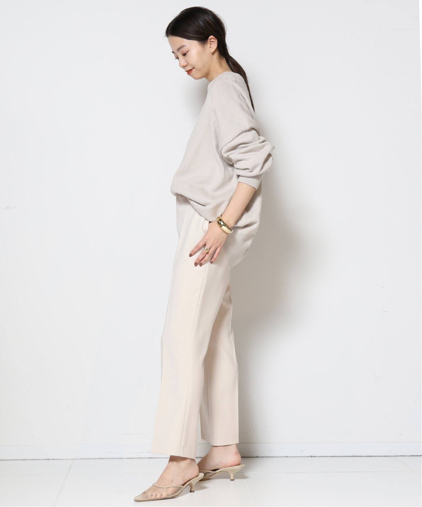 Comfort Cropped パンツ（その他パンツ）｜MUSE de Deuxieme Classe 