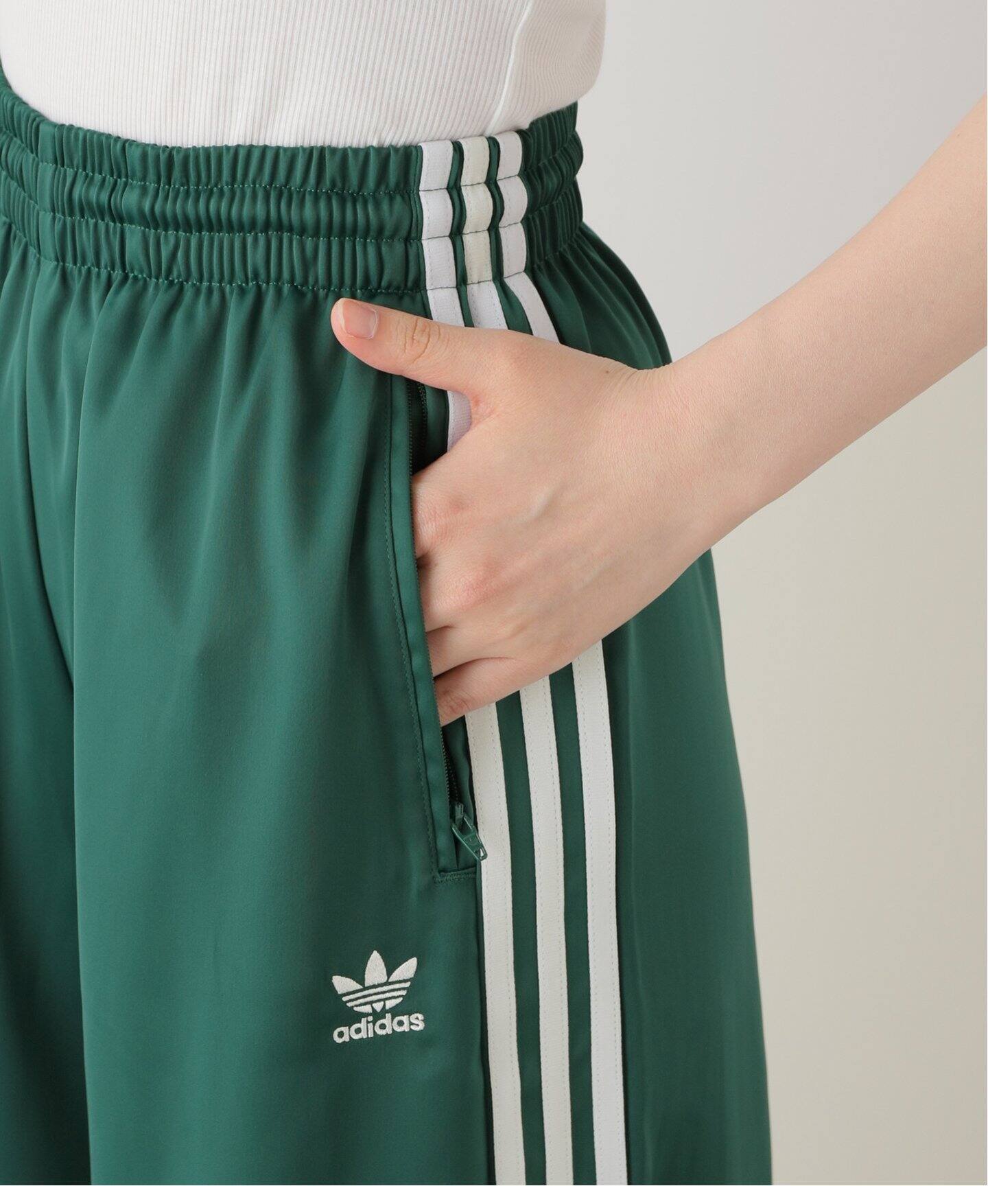 ADIDAS/アディダス】 TRACK WIDE パンツ（ジャージ／トラックパンツ 