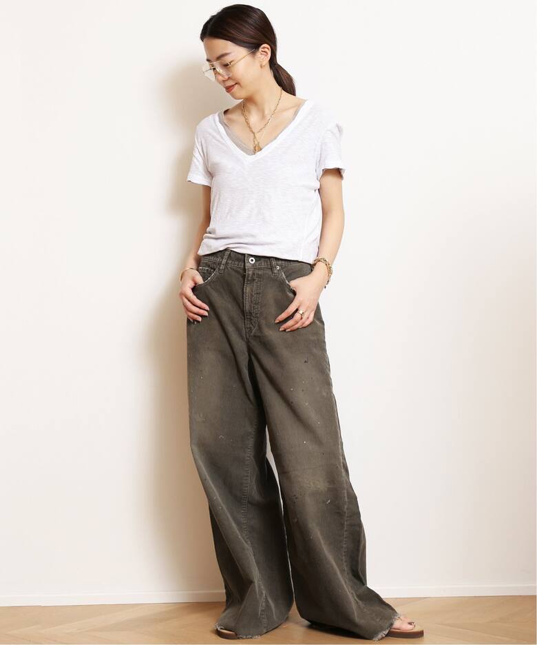 JOHNBULL/ジョンブル】コーデュロイワイドパンツ（その他パンツ 