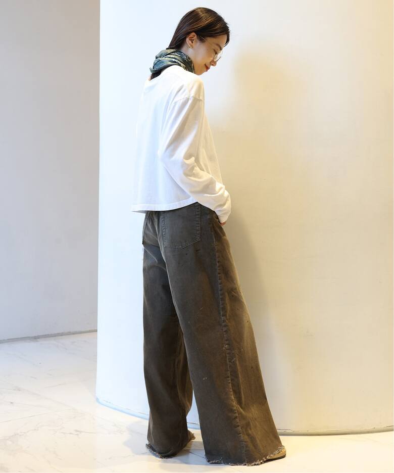 JOHNBULL/ジョンブル】コーデュロイワイドパンツ（その他パンツ 