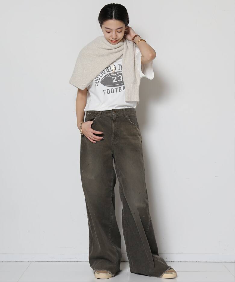 JOHNBULL/ジョンブル】コーデュロイワイドパンツ（その他パンツ 
