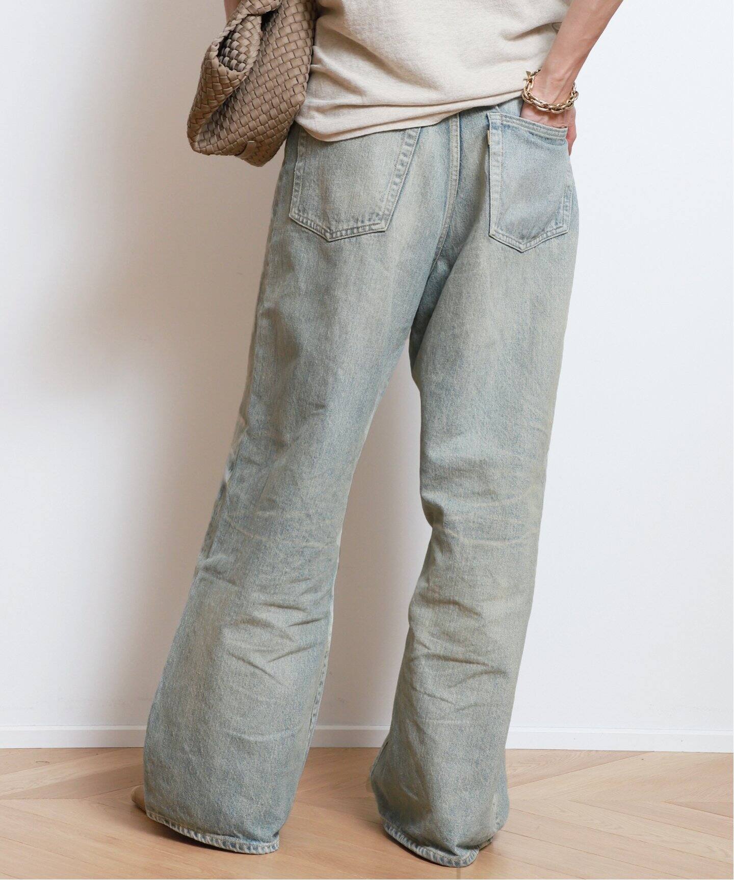 HERILL/ヘリル】HL DENIM WIDE パンツ（デニムパンツ・ジーンズ  