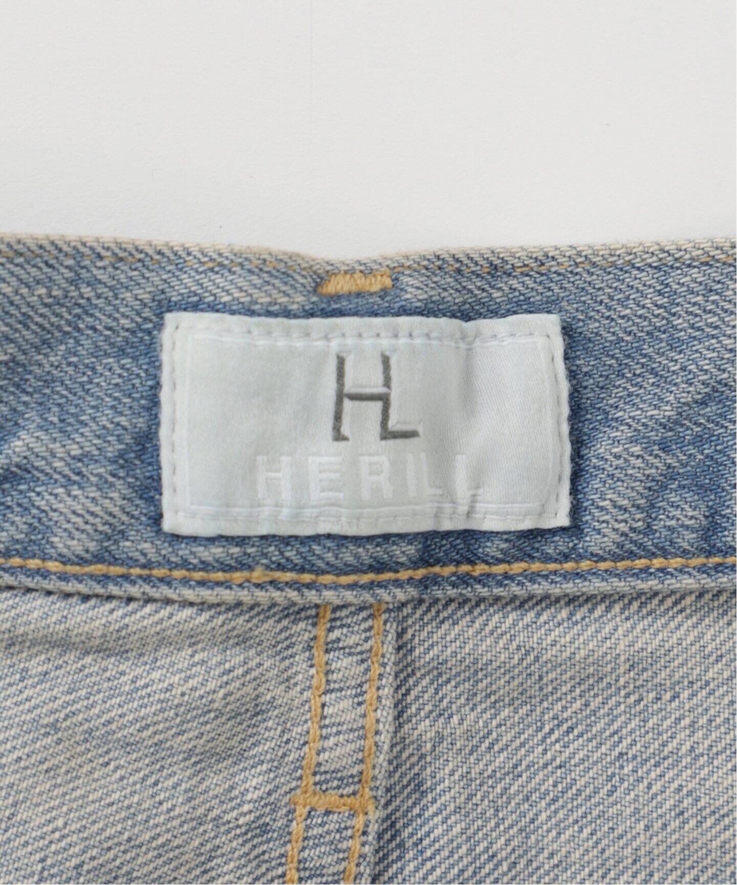 HERILL/ヘリル】HL DENIM WIDE パンツ（デニムパンツ・ジーンズ 