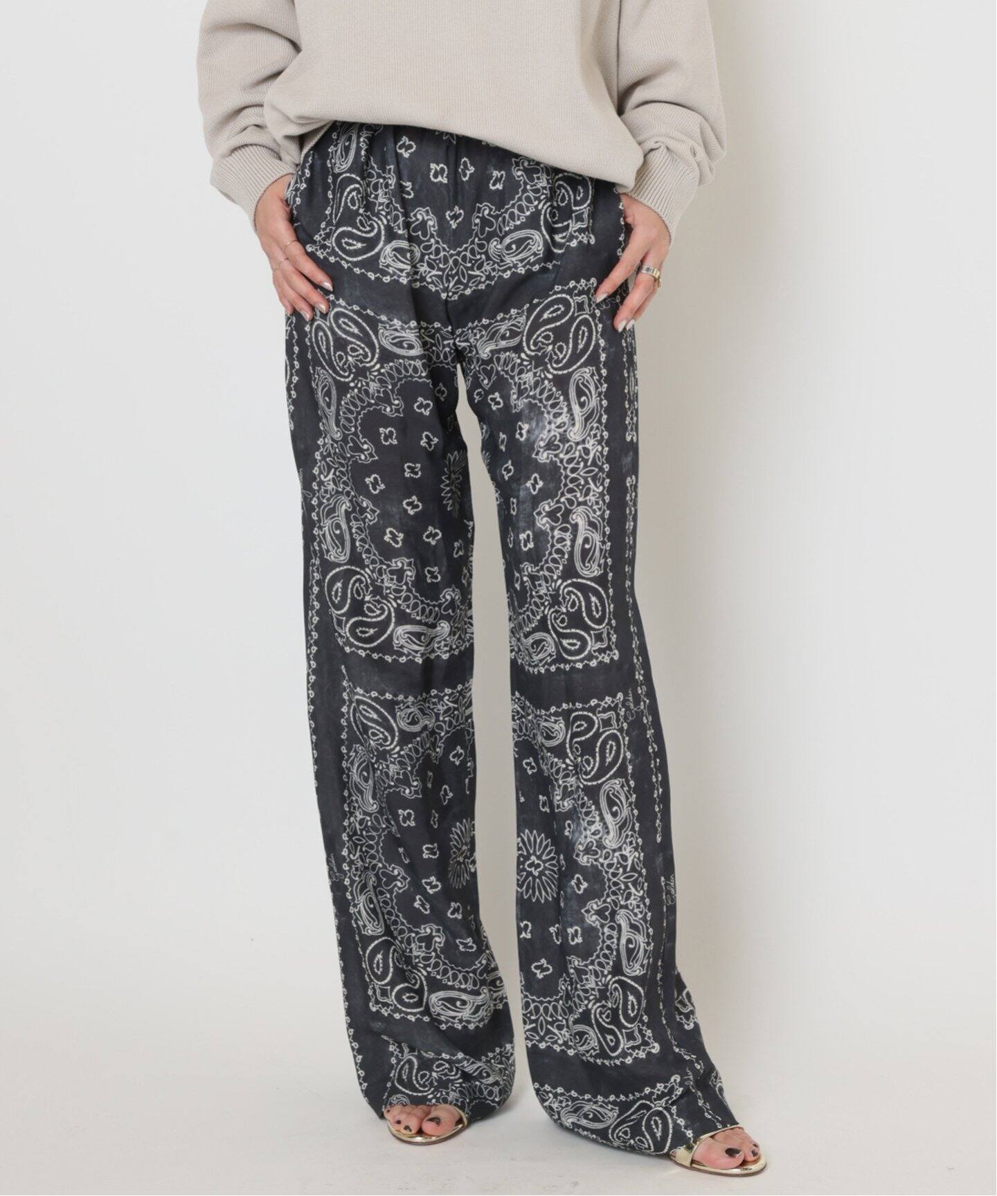 GOLDEN GOOSE/ゴールデングース】PAISLEY PRINT パンツ（その他パンツ 