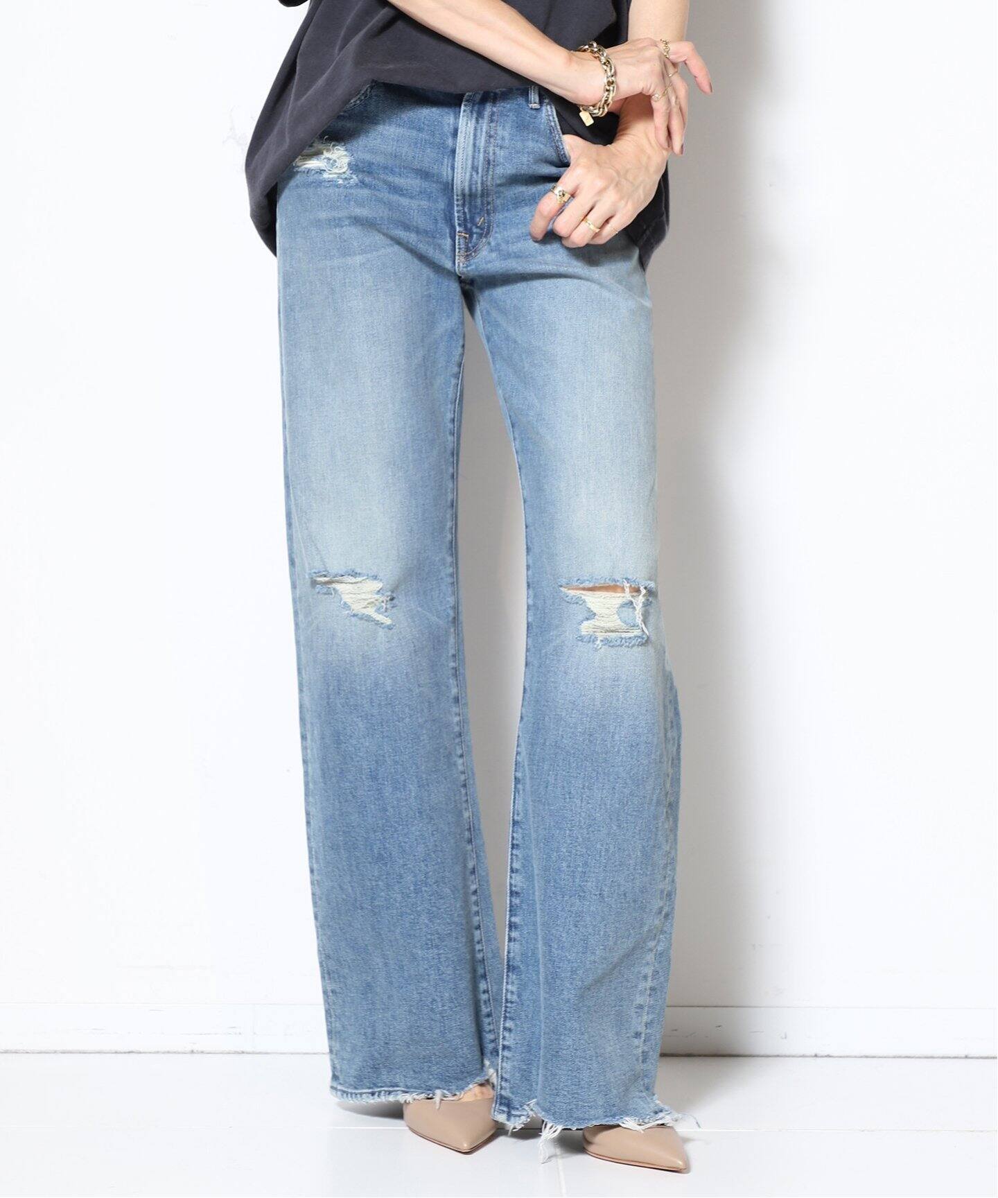 MOTHER/マザー】DAMAGE デニム（デニムパンツ・ジーンズ）｜MUSE de  