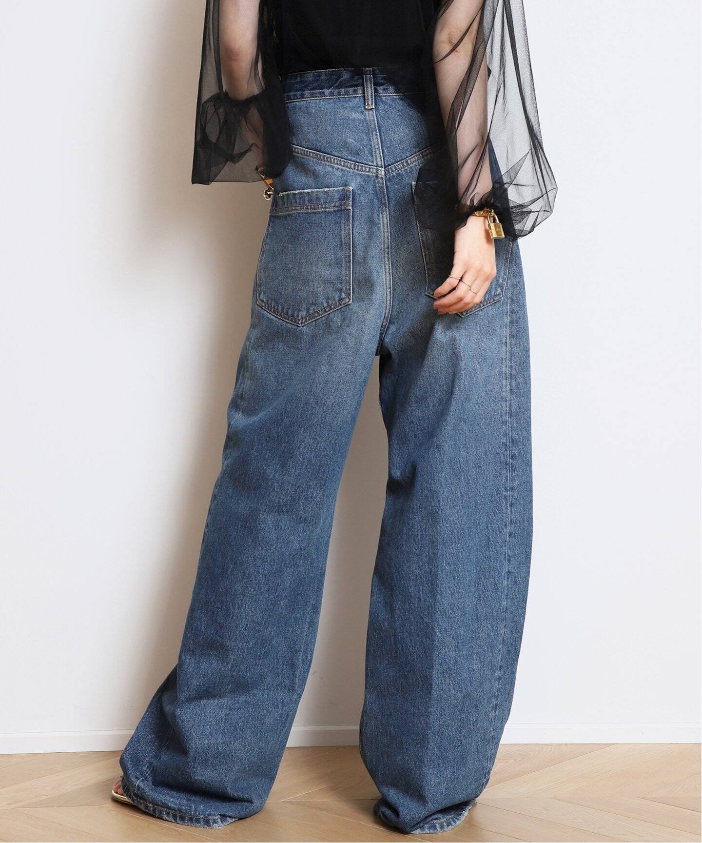 DARKPARK/ダークパーク】 INES CROSS DENIM（デニムパンツ・ジーンズ 
