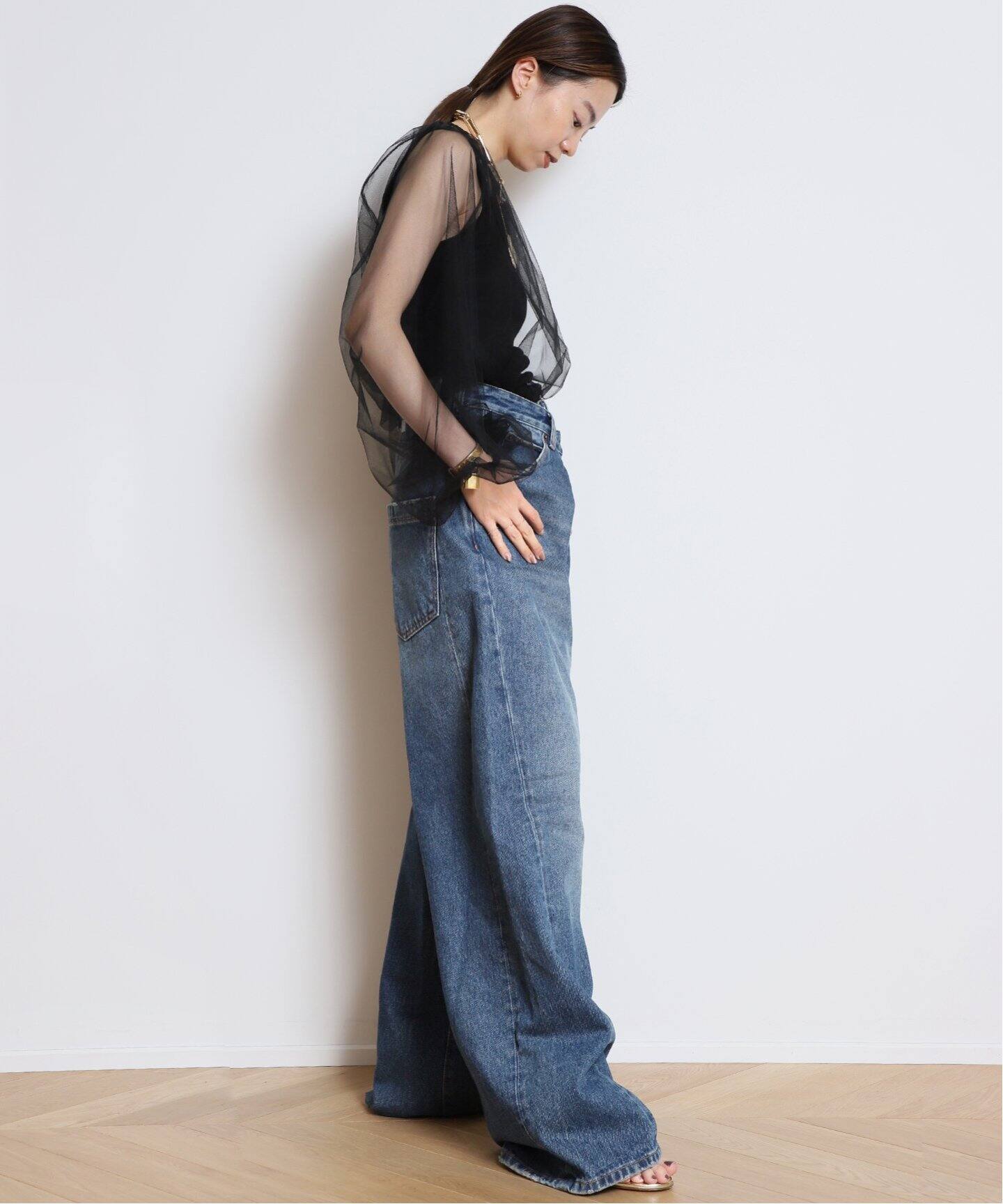 DARKPARK/ダークパーク】 INES CROSS DENIM（デニムパンツ・ジーンズ 