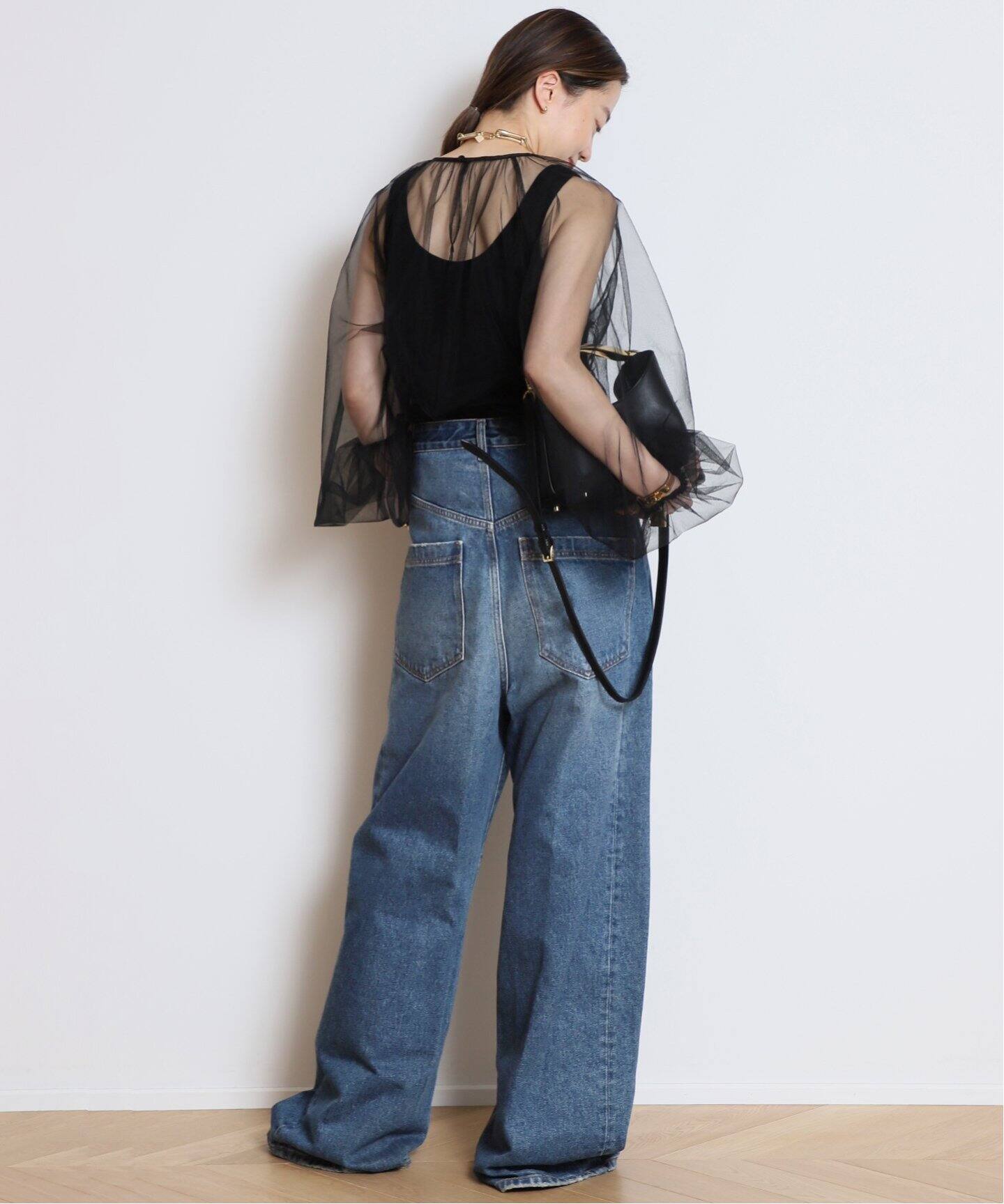 DARKPARK/ダークパーク】 INES CROSS DENIM（デニムパンツ・ジーンズ 