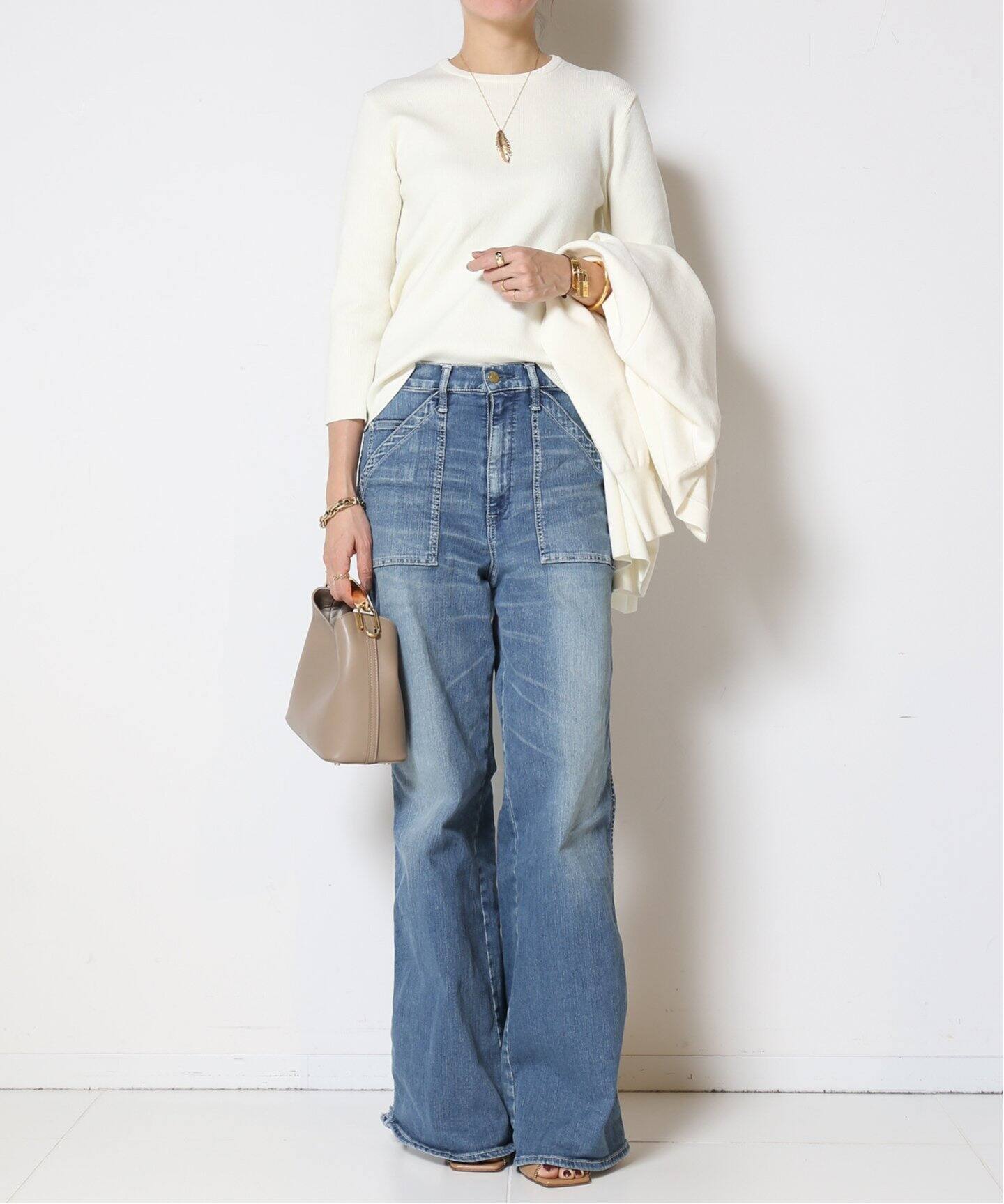 SURT/サート】ライトブルーベイカーデニム（デニムパンツ・ジーンズ  