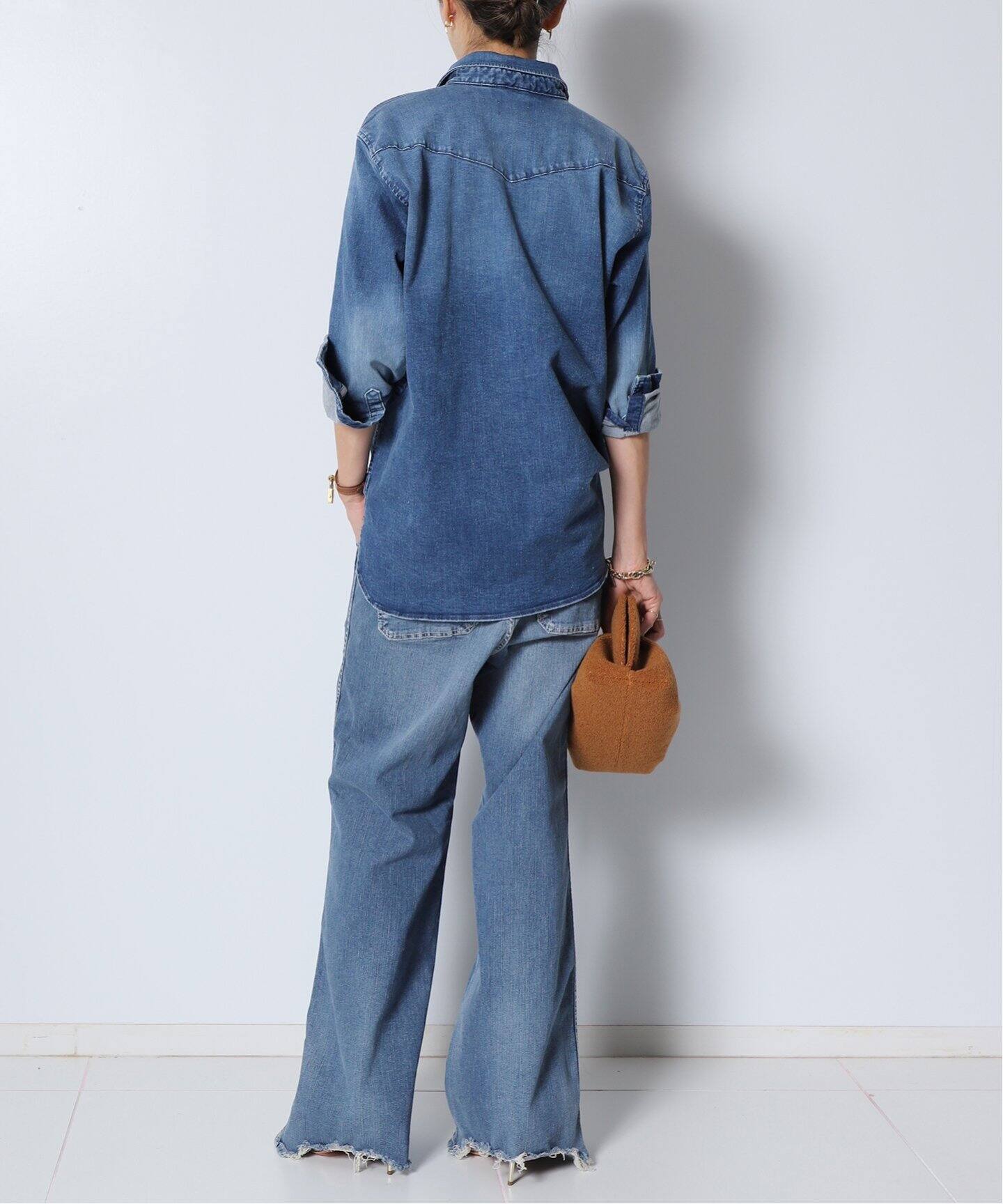 SURT/サート】ライトブルーベイカーデニム（デニムパンツ・ジーンズ  