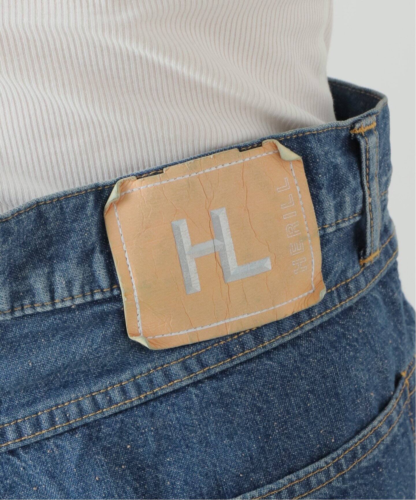 HERILL/ヘリル】NEPDENIM WIDE パンツ（デニムパンツ・ジーンズ 