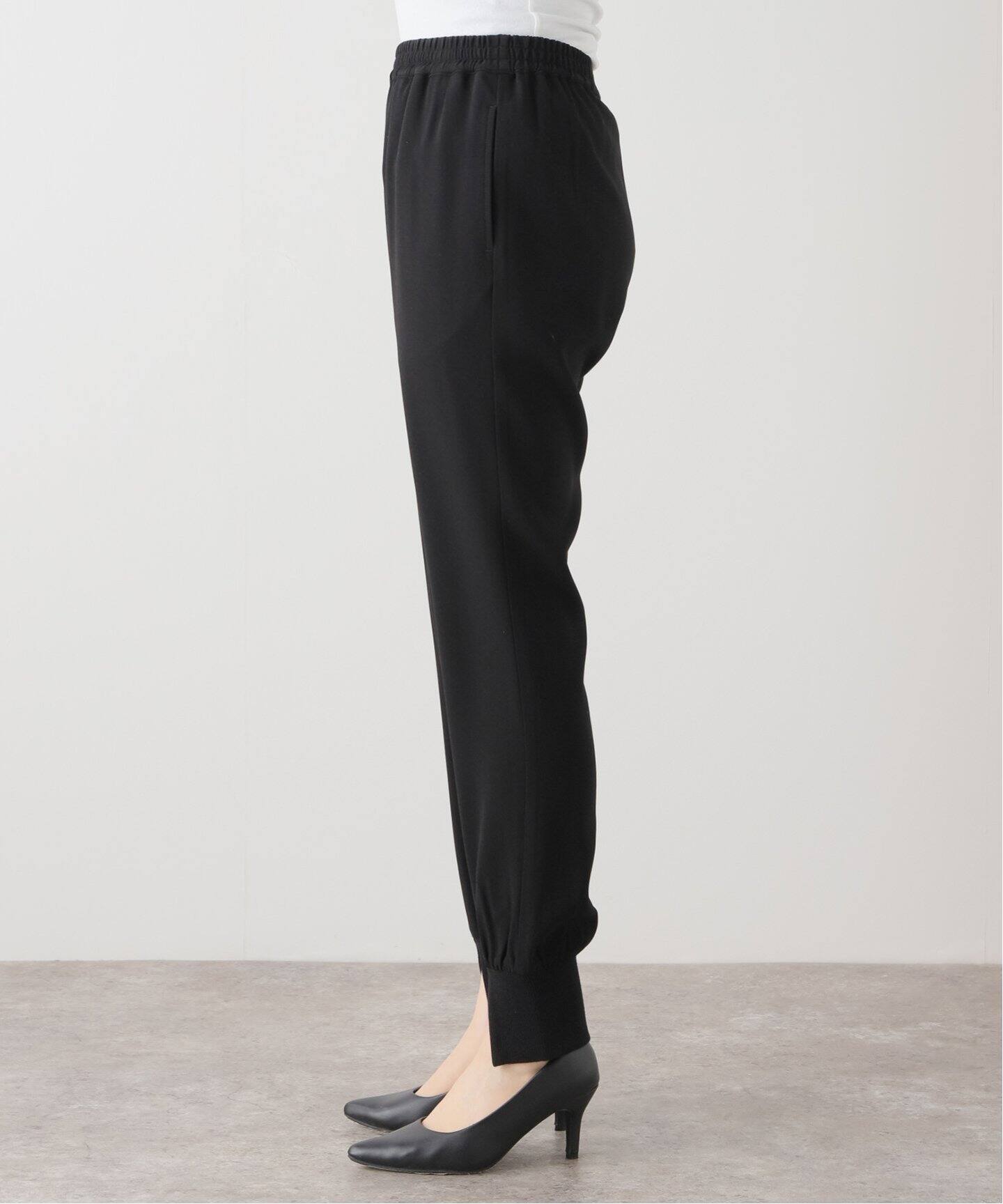 Col Pierrot/コルピエロ】スソリブパンツ（BLACK）（その他パンツ  