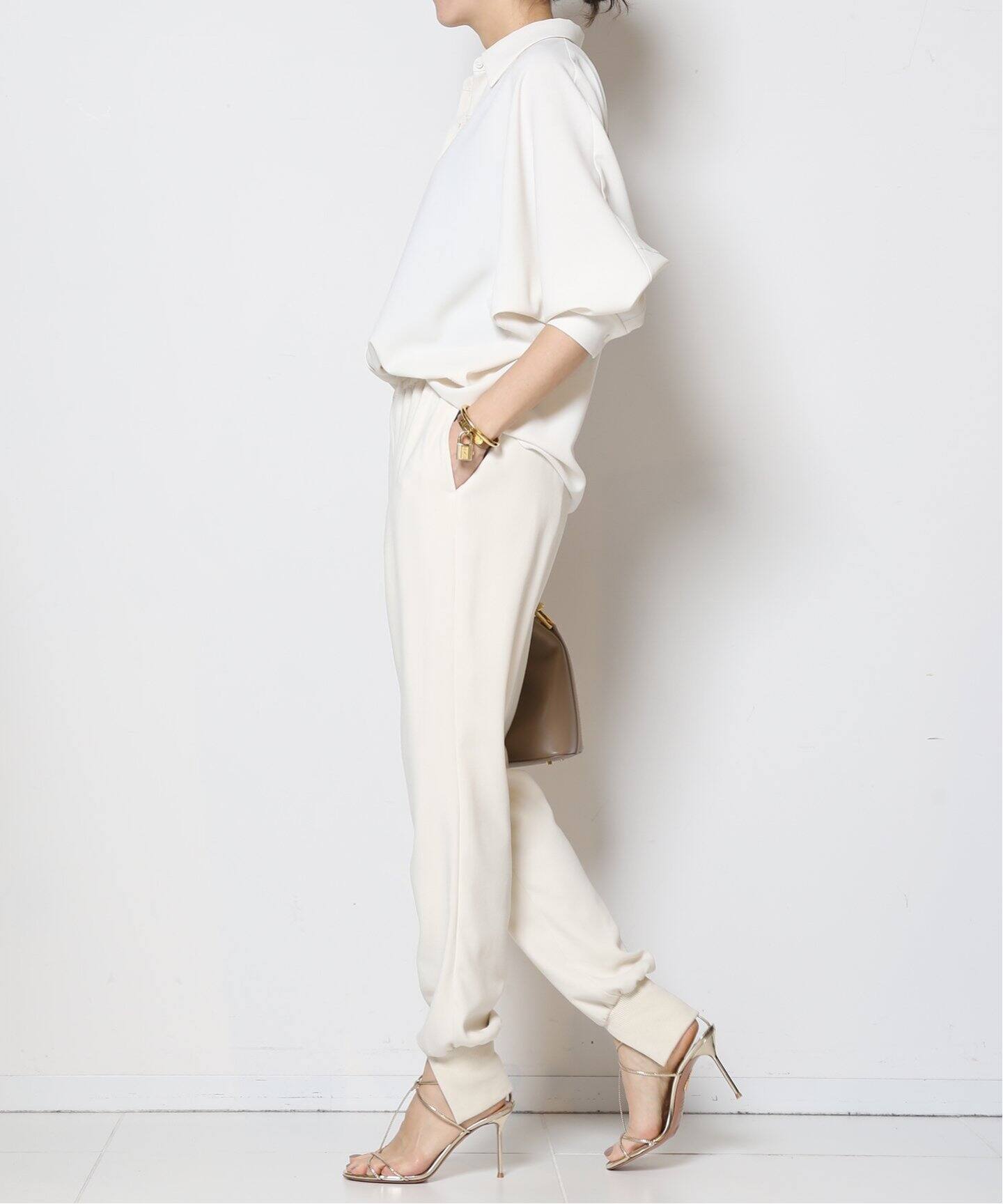 Col Pierrot/コルピエロ】スソリブ PANTS（NATURAL）（その他パンツ  