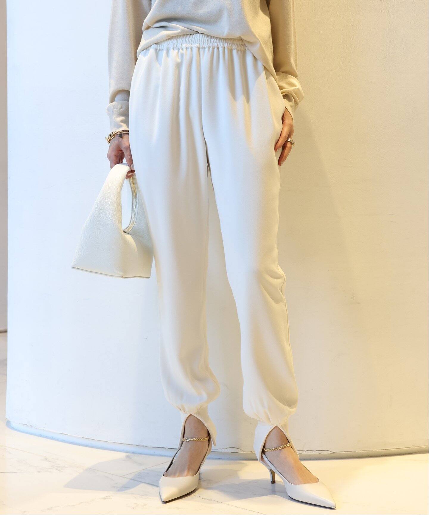 Col Pierrot/コルピエロ】スソリブ PANTS NATURAL 36 