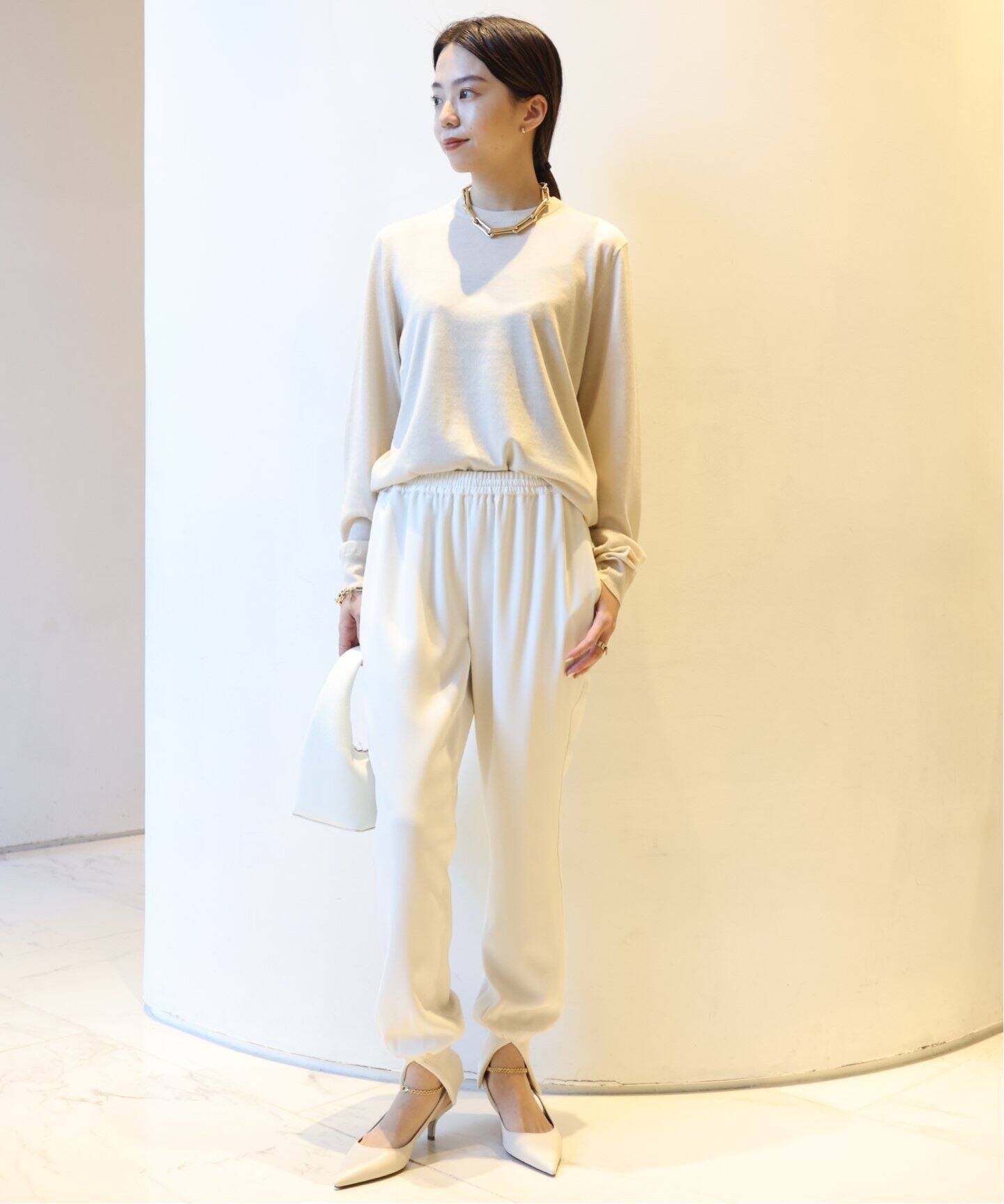 Col Pierrot/コルピエロ】スソリブ PANTS NATURAL 36 