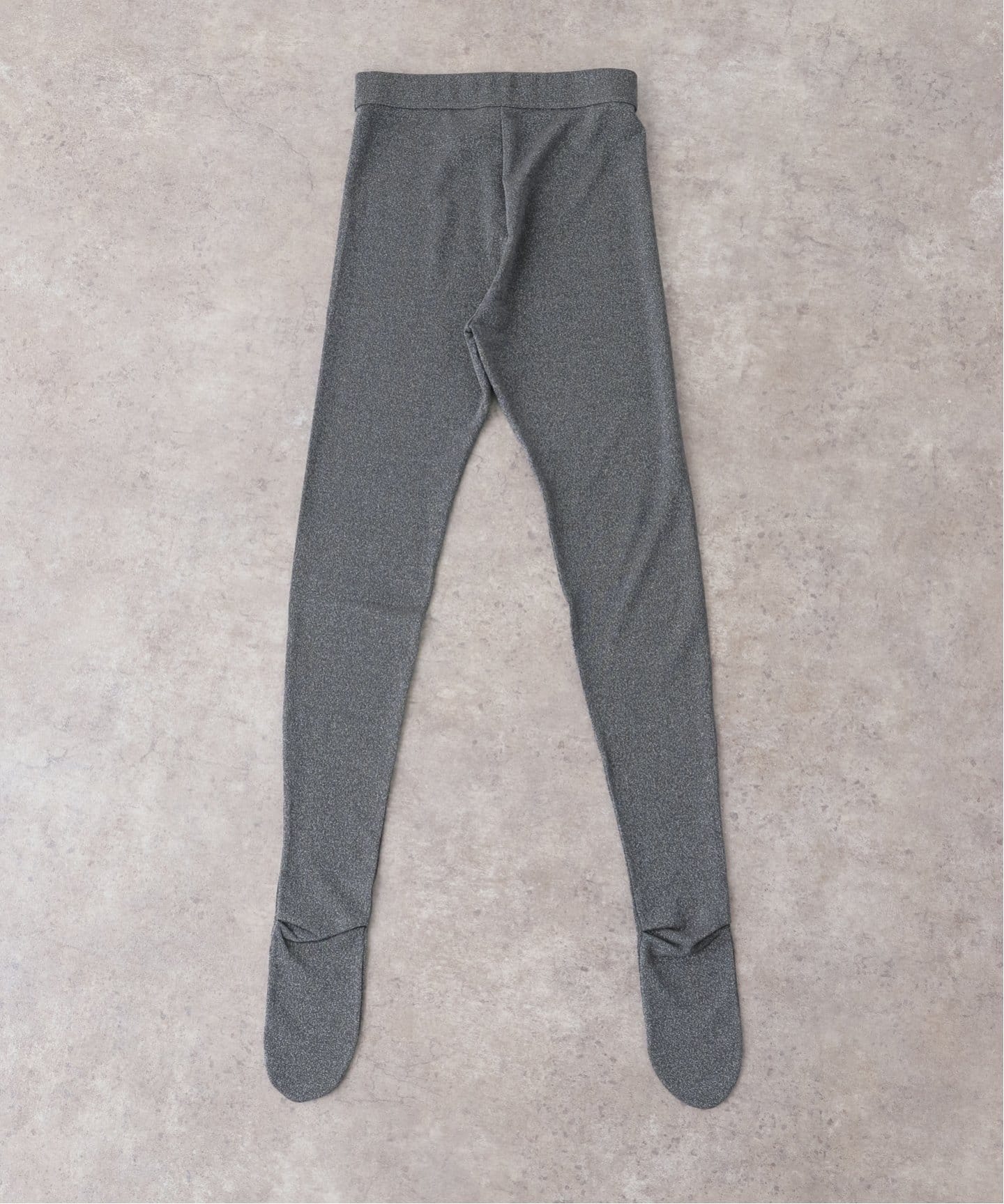 新品 Raspail グリッターレギンスタイツ フリーサイズ チャコールグレー RASPAIL /ラスパイユ】GLITTER LEGGINGS タイツ（タイツ
