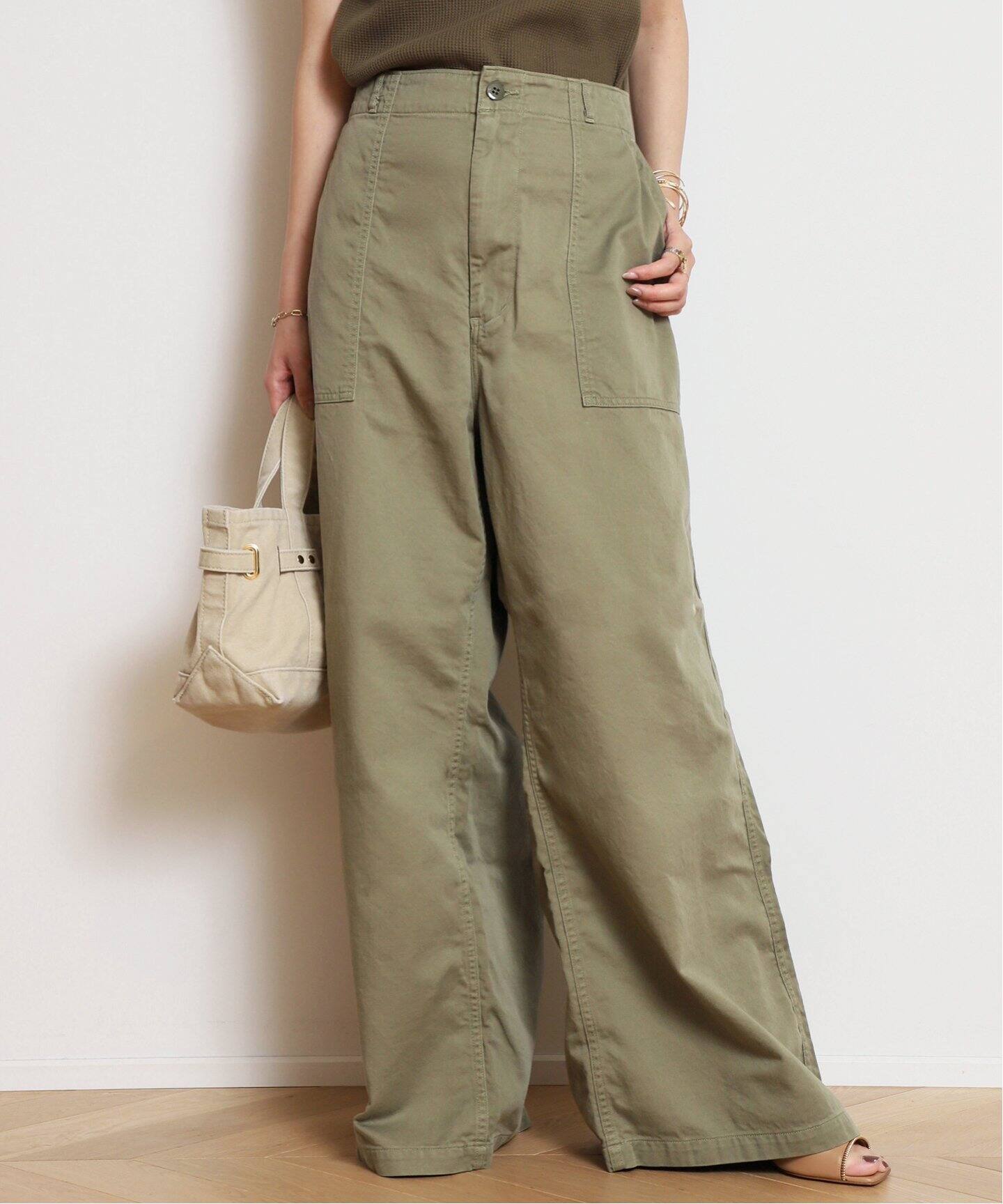 ATTICK BY JOHNBULL/アティック バイ ジョンブル】 MILITARY パンツ  