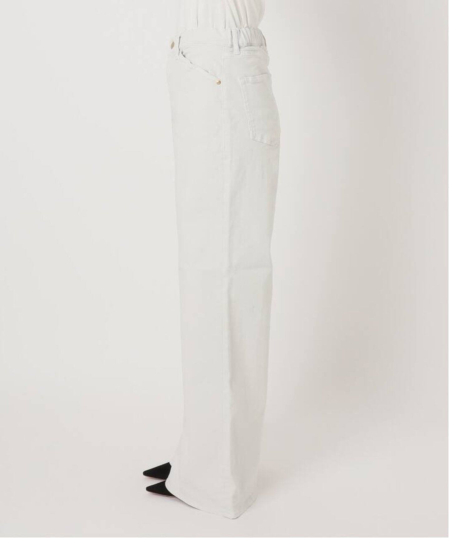 SURT/サート】MANNISH BAGGY デニム(WHITE)（デニムパンツ・ジーンズ  