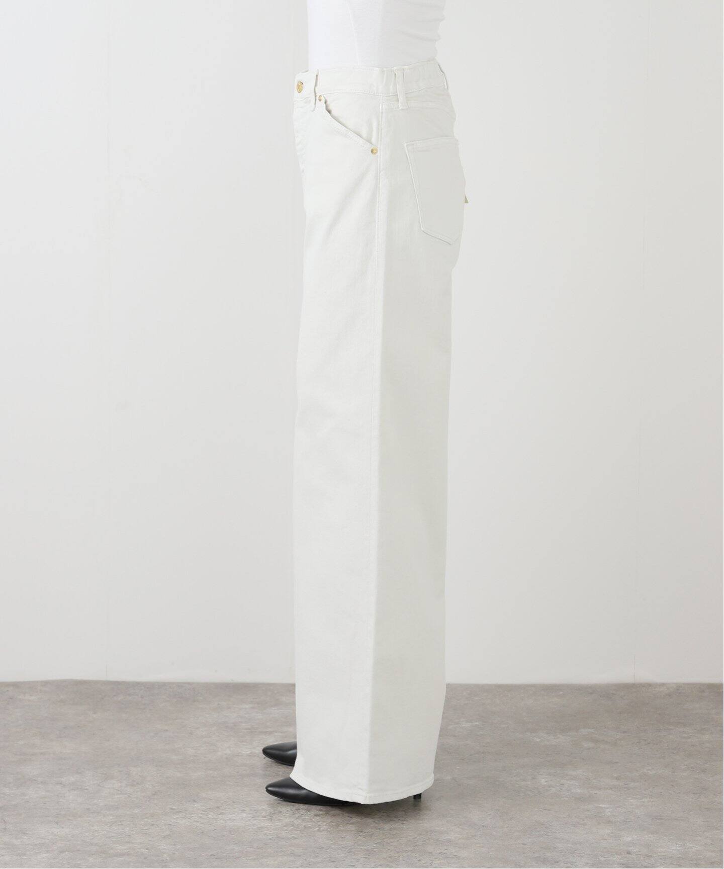 SURT/サート】MANNISH BAGGY デニム(WHITE)（デニムパンツ・ジーンズ 