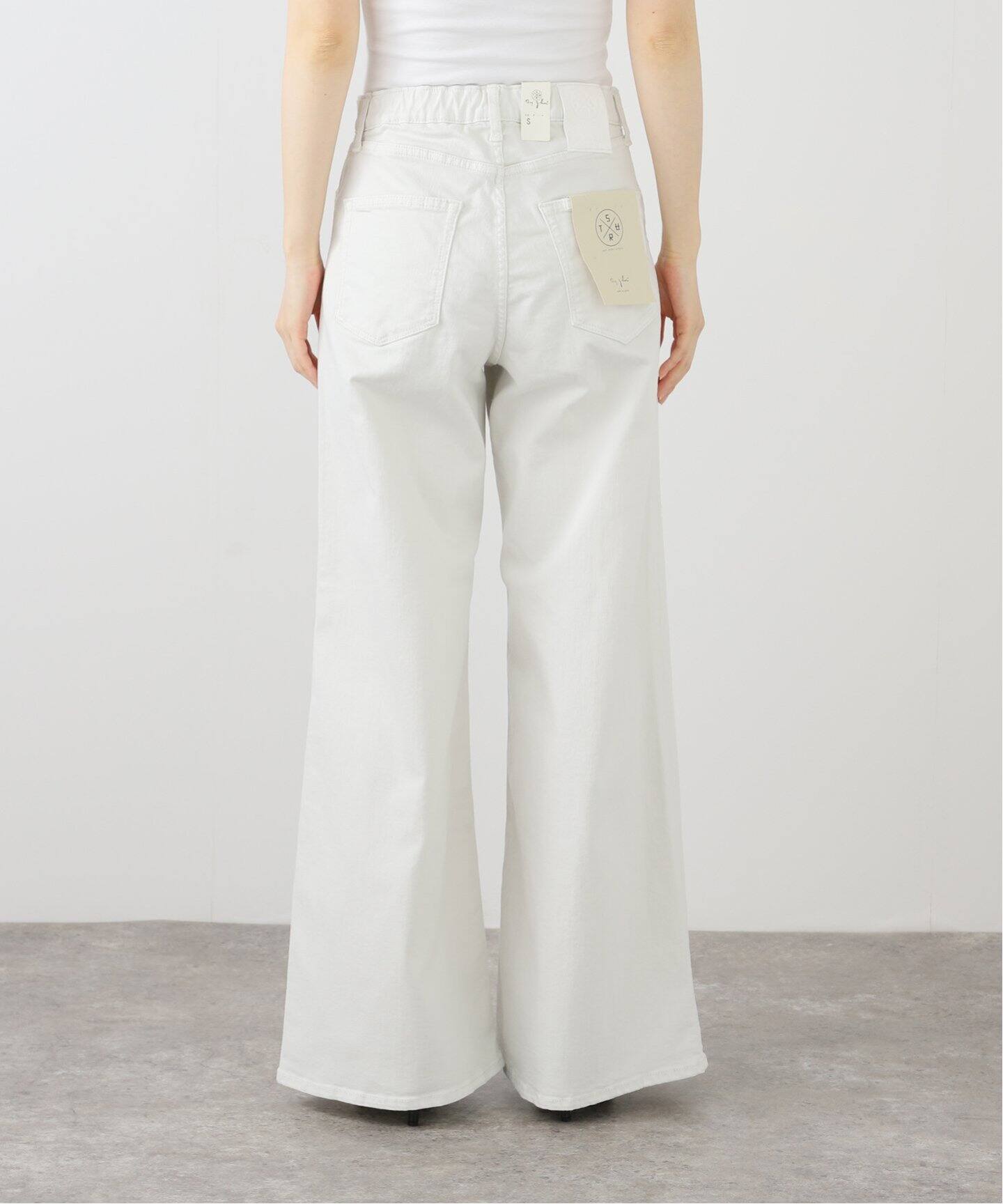 SURT/サート】MANNISH BAGGY デニム(WHITE)サイズ36 