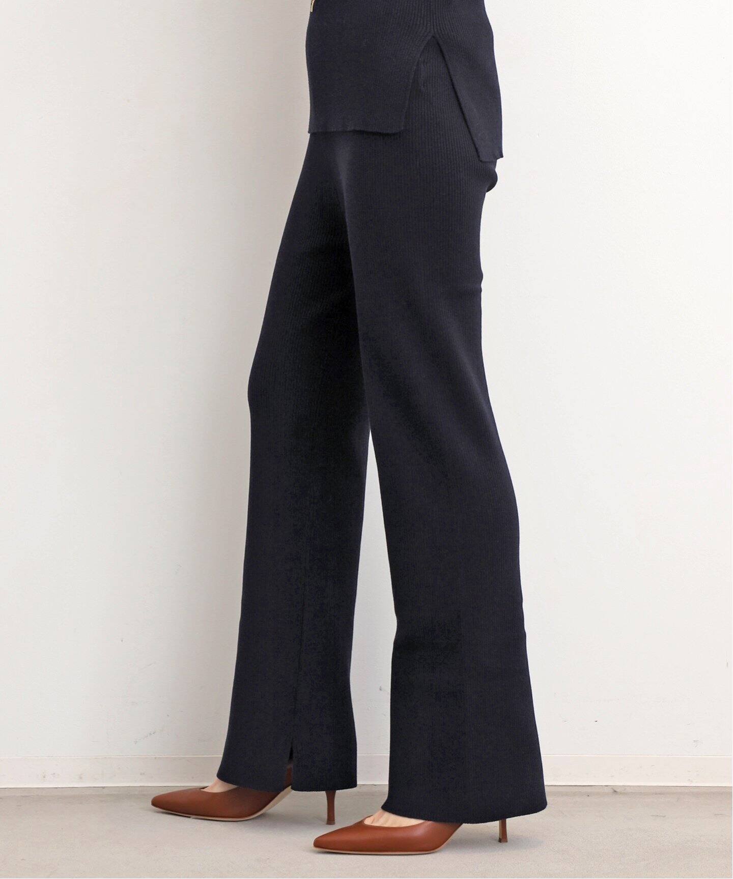 Rib Knit Pants（その他パンツ）｜L