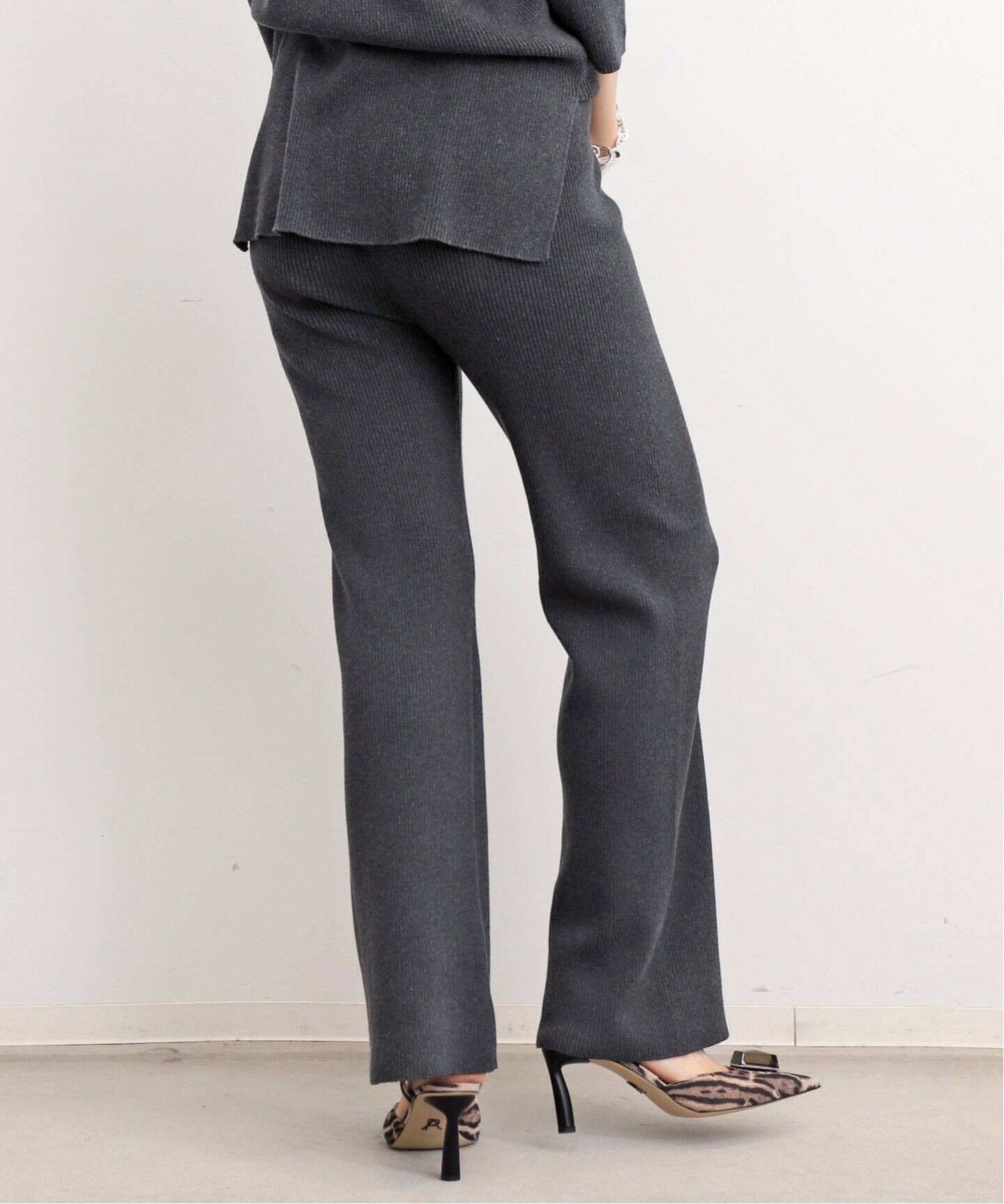 Rib Knit Pants（その他パンツ）｜L
