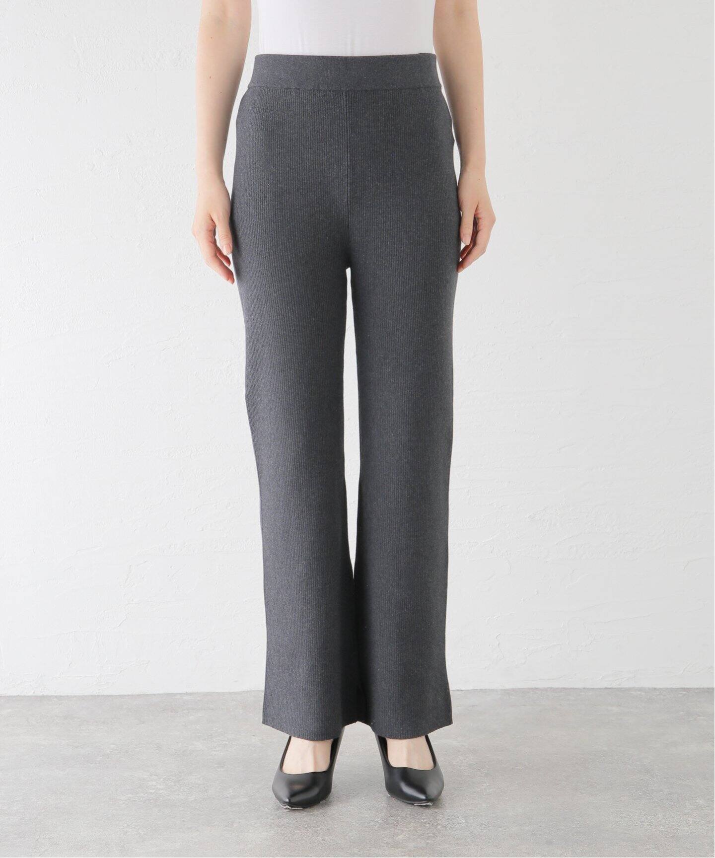 Rib Knit Pants（その他パンツ）｜L