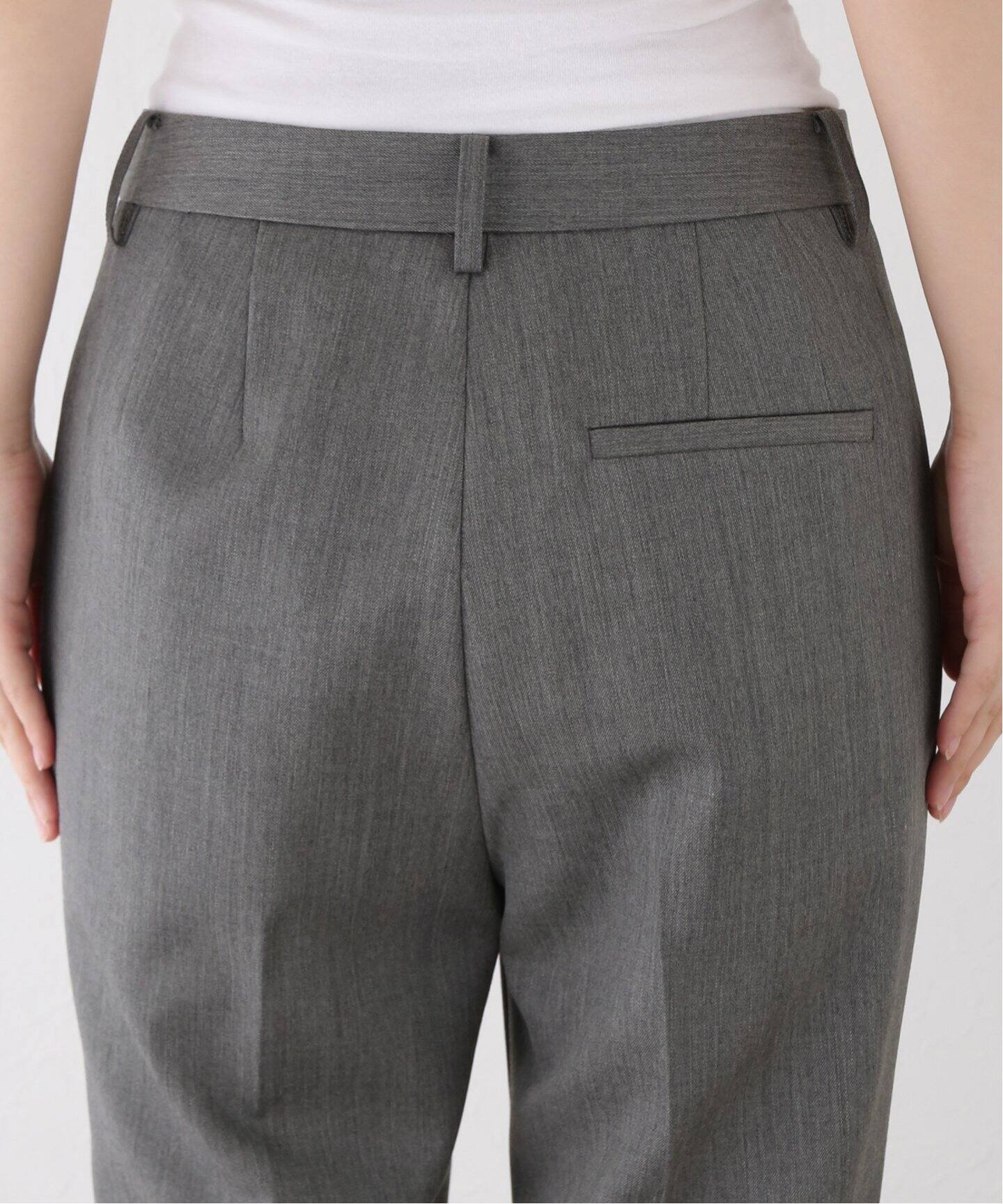 Wool Gabardine Flare Pants（スラックス）｜L