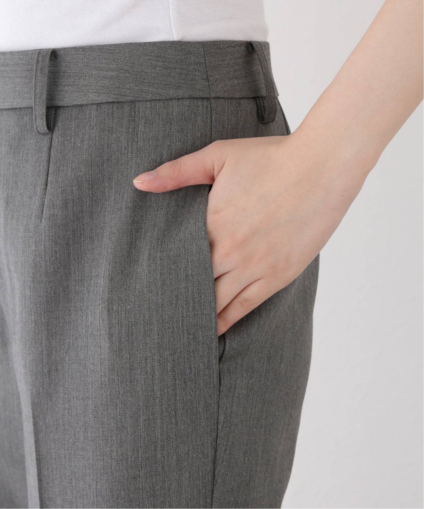 Wool Gabardine Flare Pants（スラックス）｜L