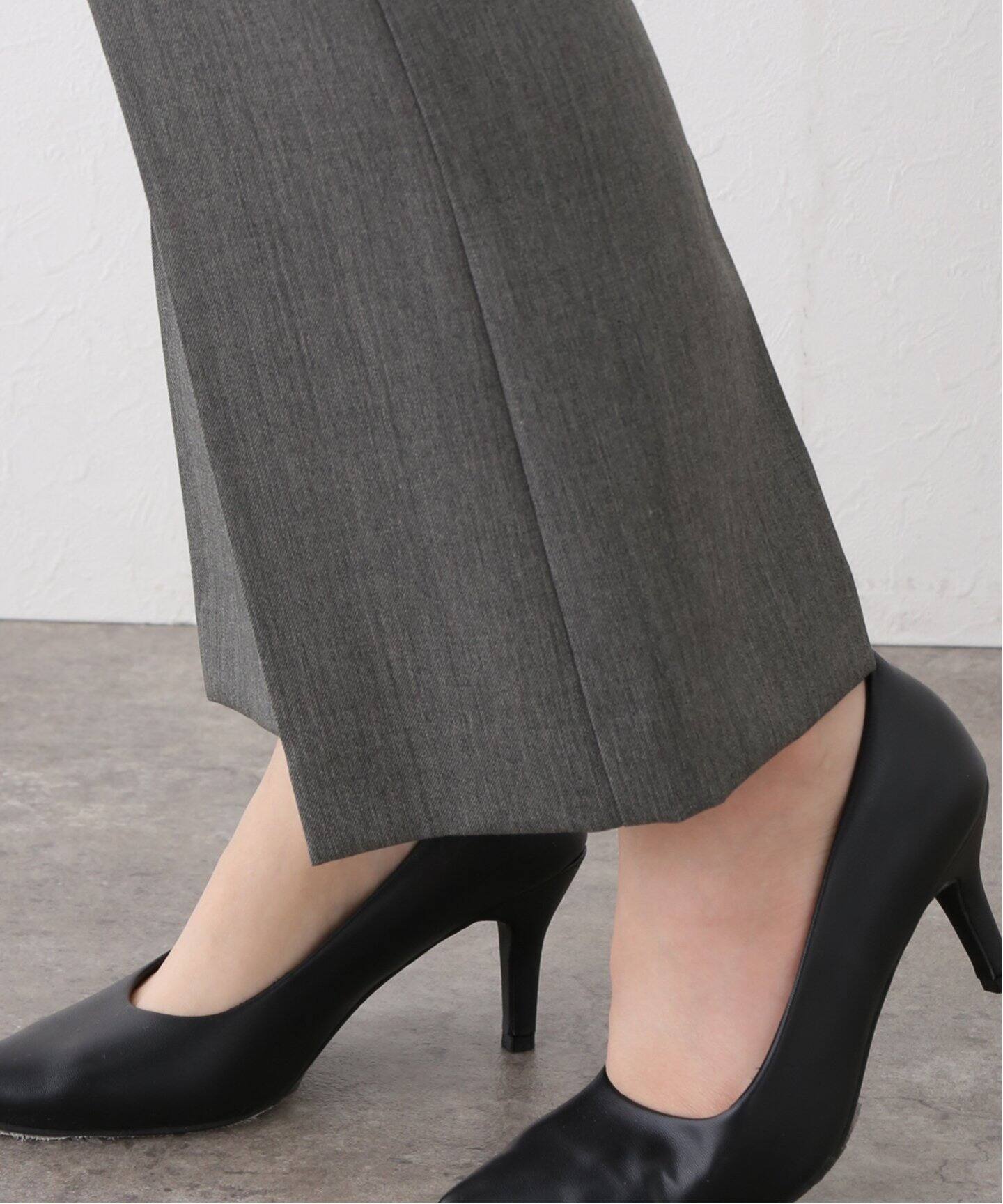 Wool Gabardine Flare Pants（スラックス）｜L