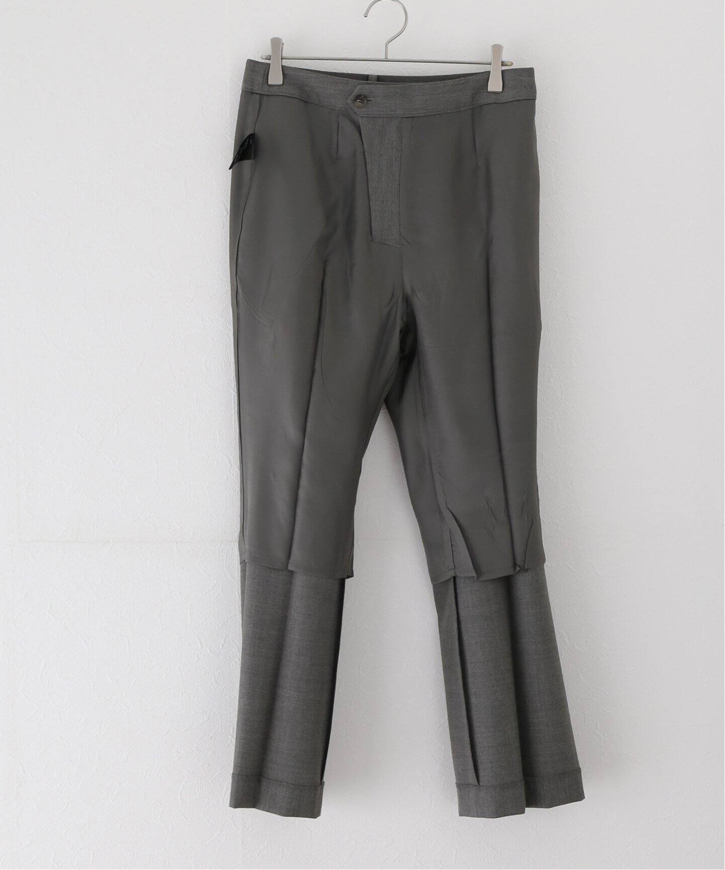 Wool Gabardine Flare Pants（スラックス）｜L