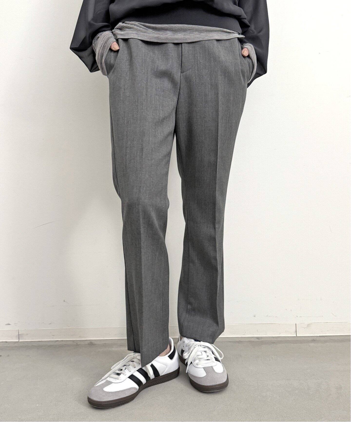Wool Gabardine Flare Pants（スラックス）｜L
