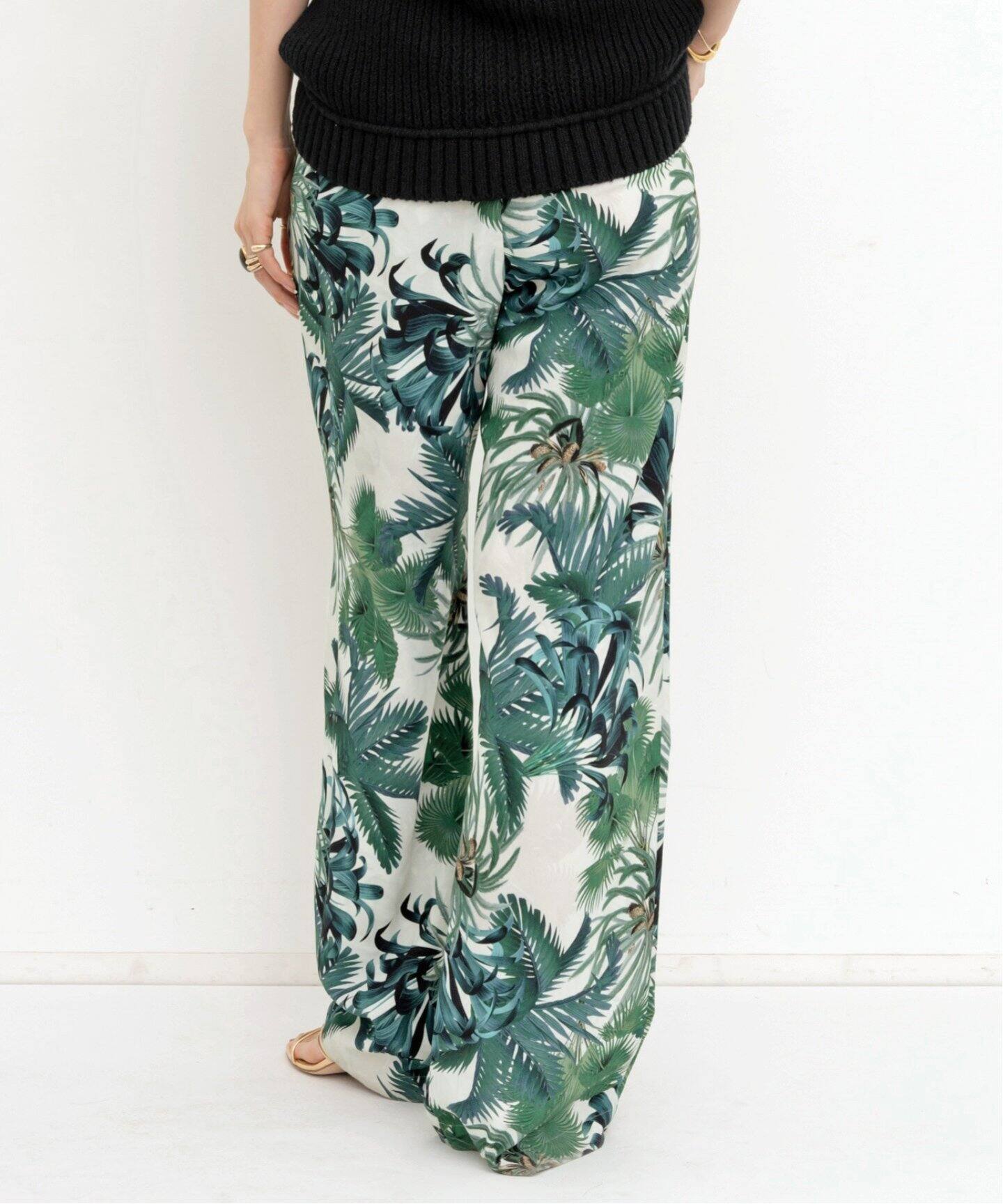 LEAF PRINT PANTS（その他パンツ）｜L 