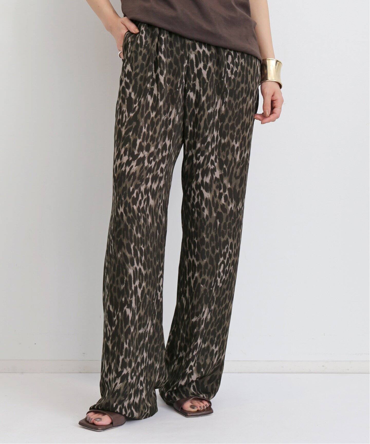 Leopard Print Pants（その他パンツ）｜L