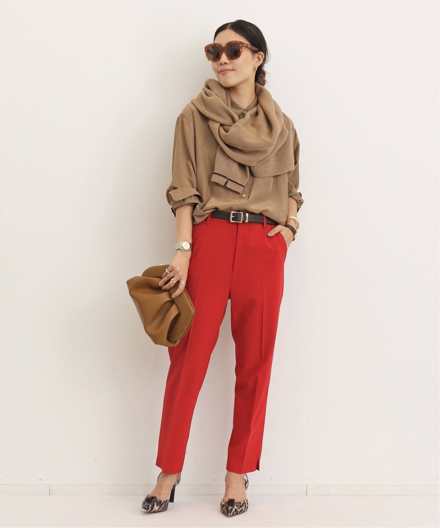 Cigarette Pants（スラックス）｜L