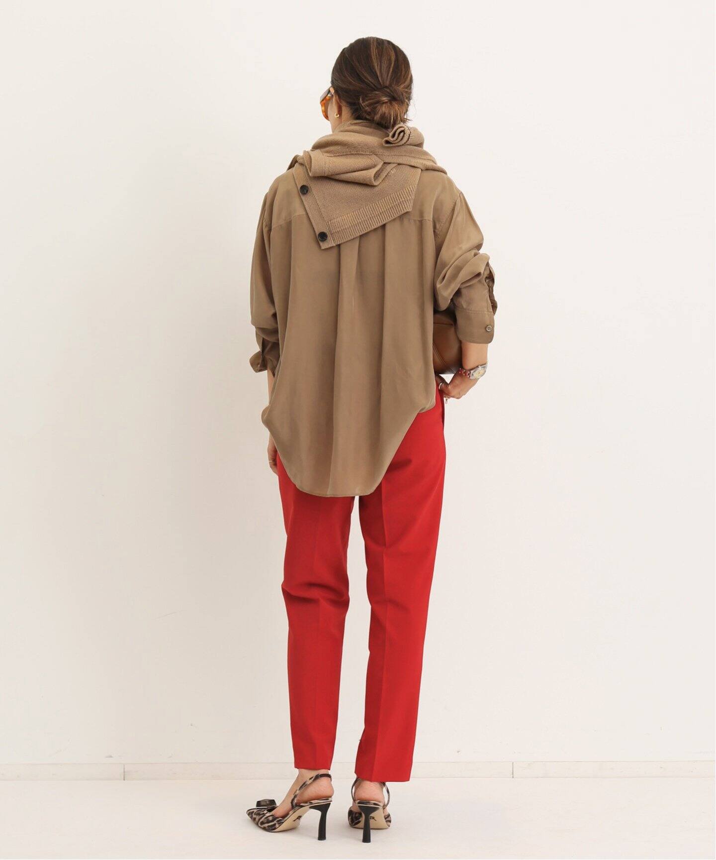 Cigarette Pants（スラックス）｜L