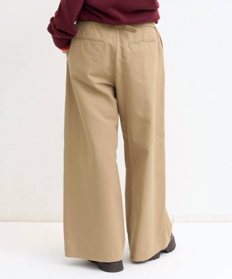 DOUBLE CLOTH PANTS（その他パンツ）｜L 