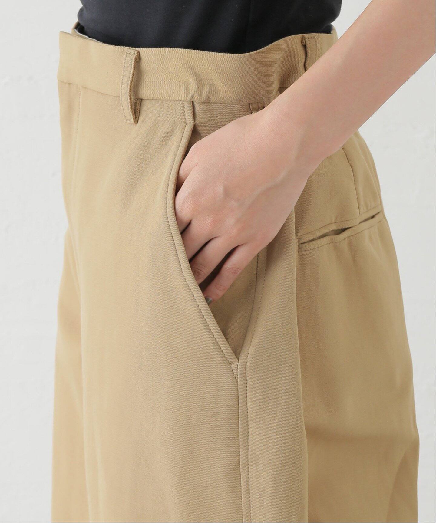DOUBLE CLOTH PANTS（その他パンツ）｜L