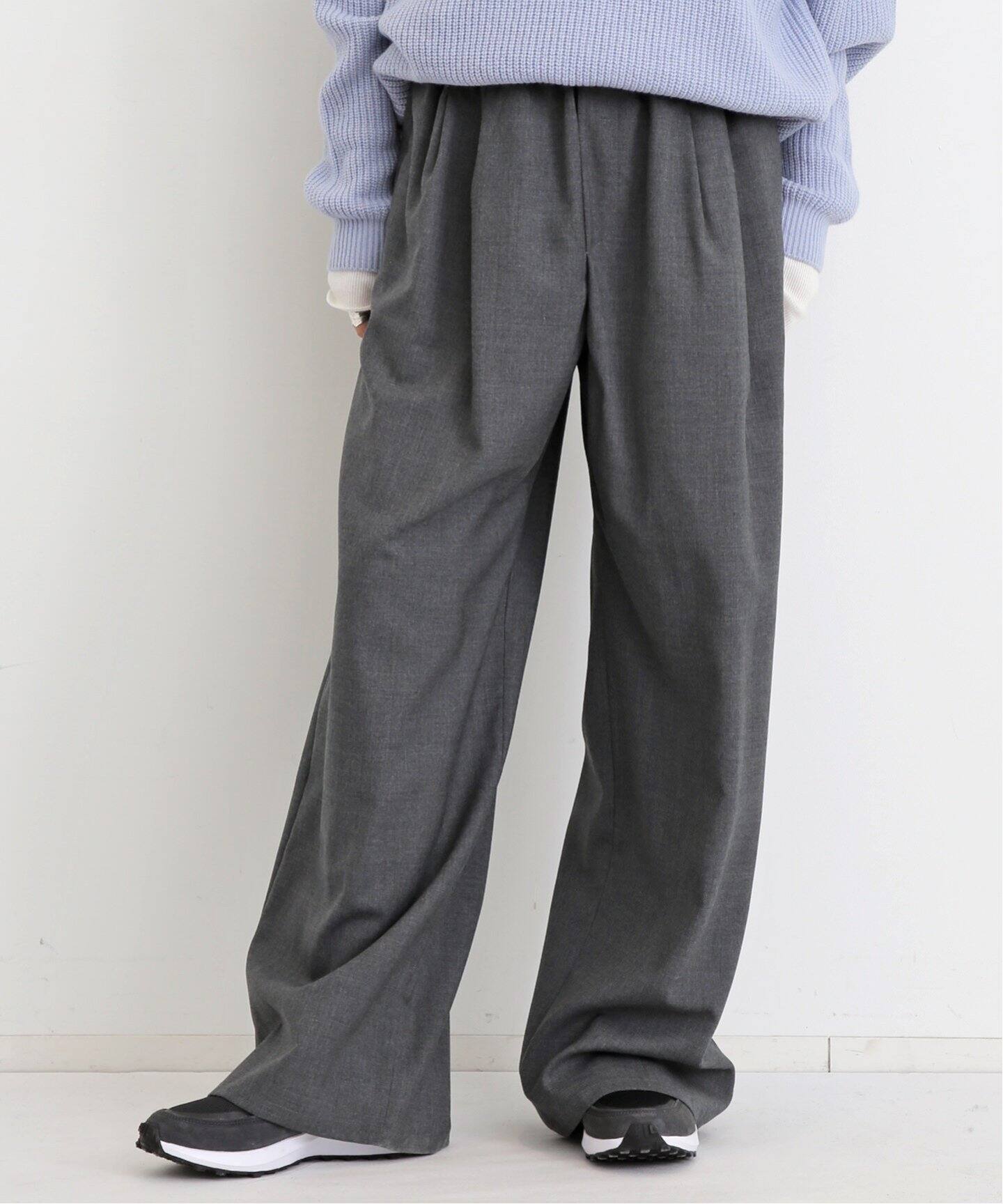 DRY WOOL EASY PANTS（その他パンツ）｜L 
