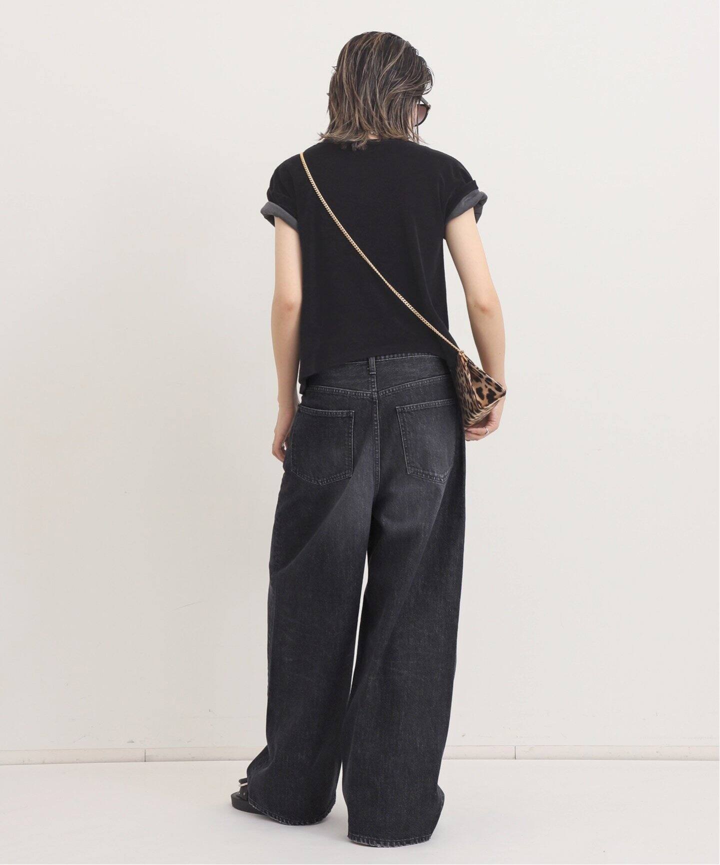 WIDE LEG DENIM PANTS（デニムパンツ・ジーンズ）｜L 