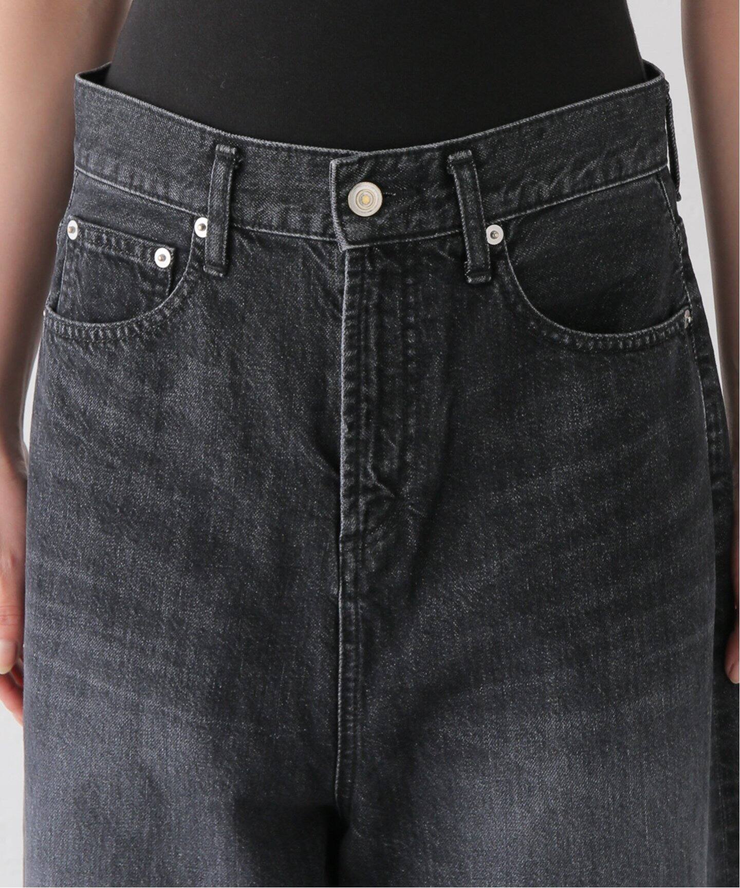 WIDE LEG DENIM PANTS（デニムパンツ・ジーンズ）｜L 