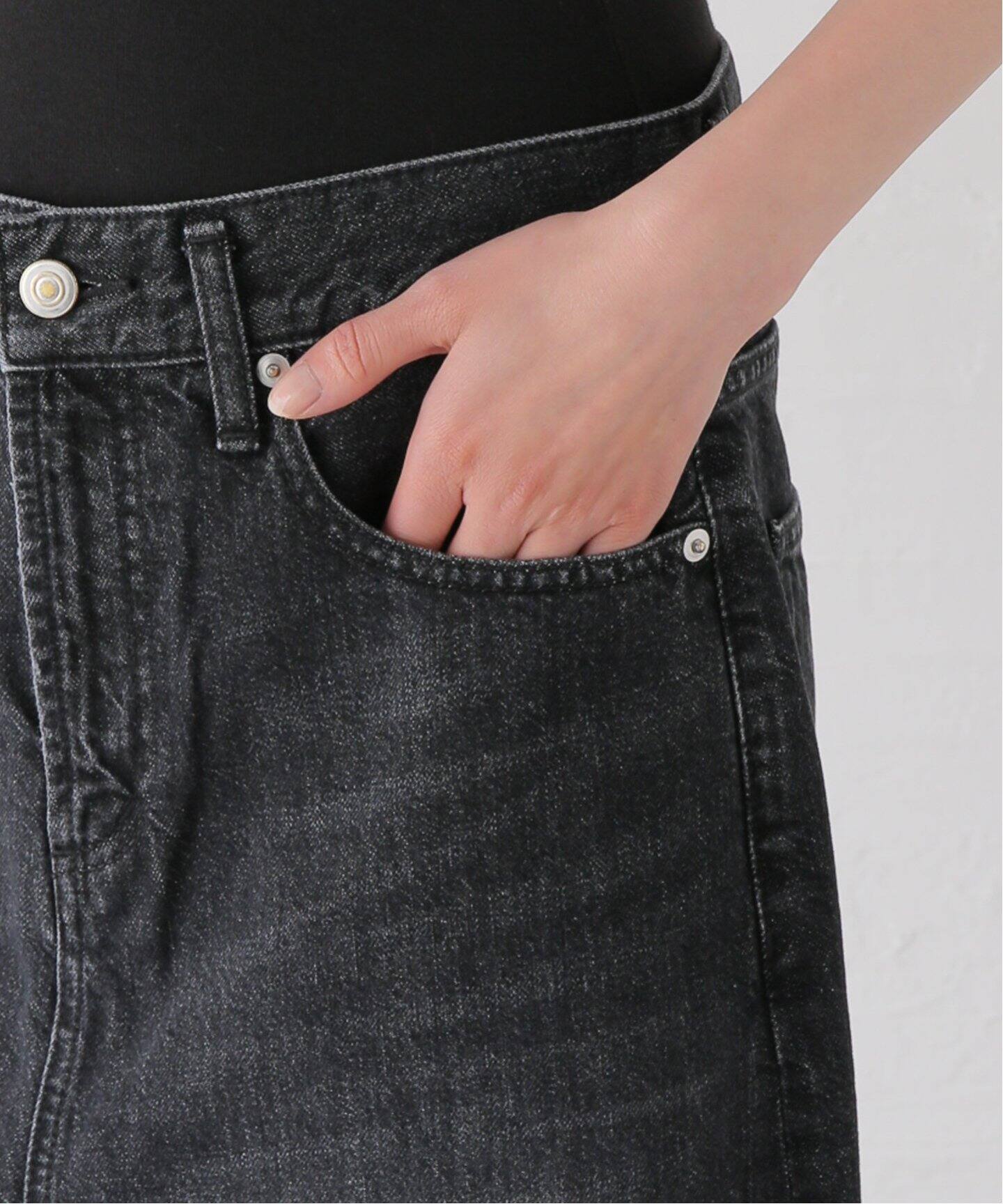 WIDE LEG DENIM PANTS（デニムパンツ・ジーンズ）｜L 