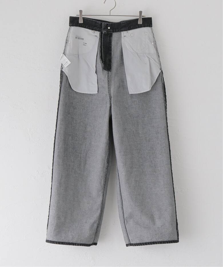 WIDE LEG DENIM PANTS（デニムパンツ・ジーンズ）｜L 