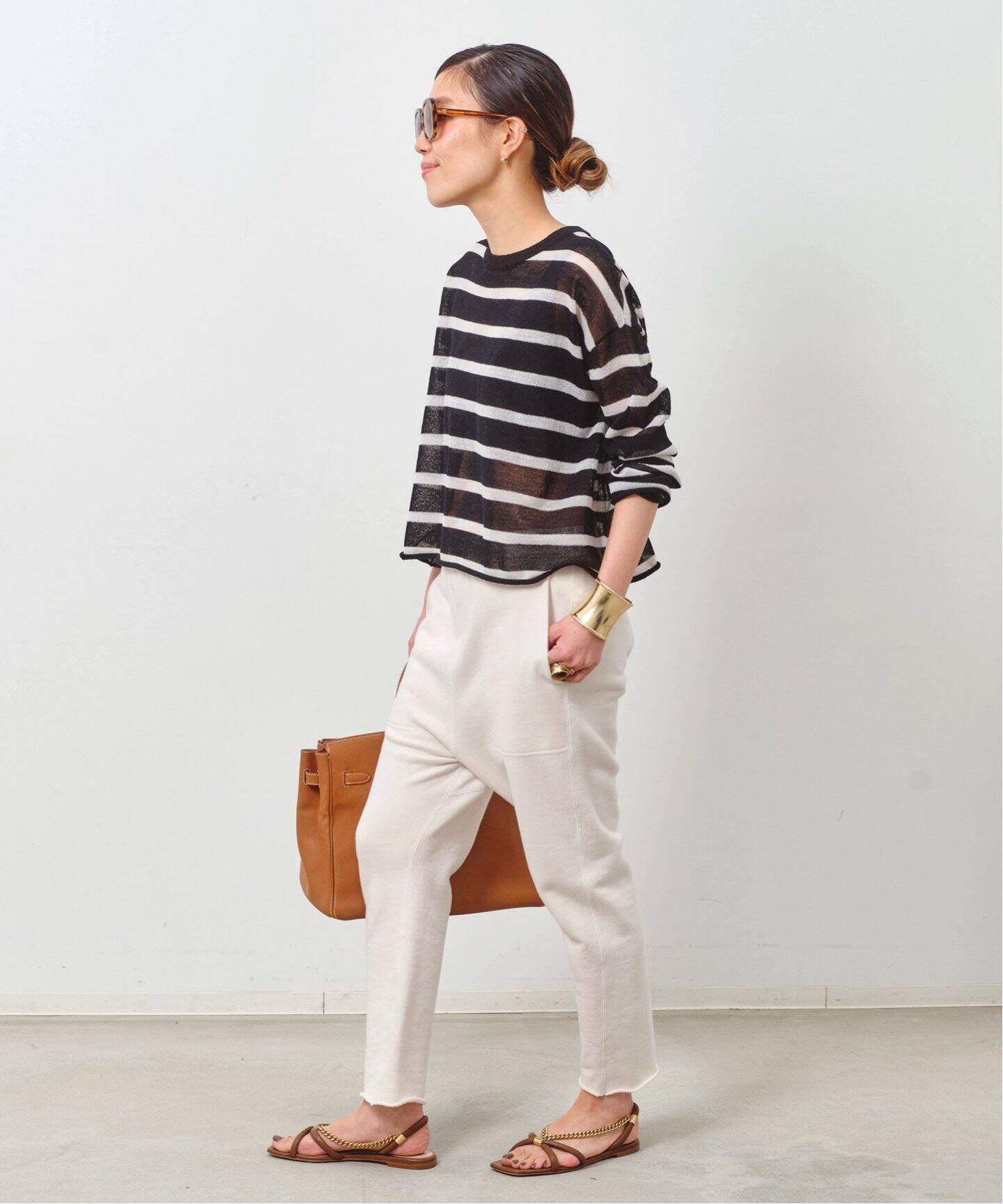Sarrouel Sweat Pants（スウェットパンツ）｜L