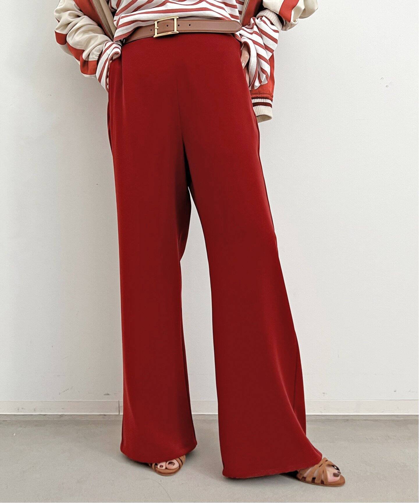 EASY WIDE PANTS（その他パンツ）｜L