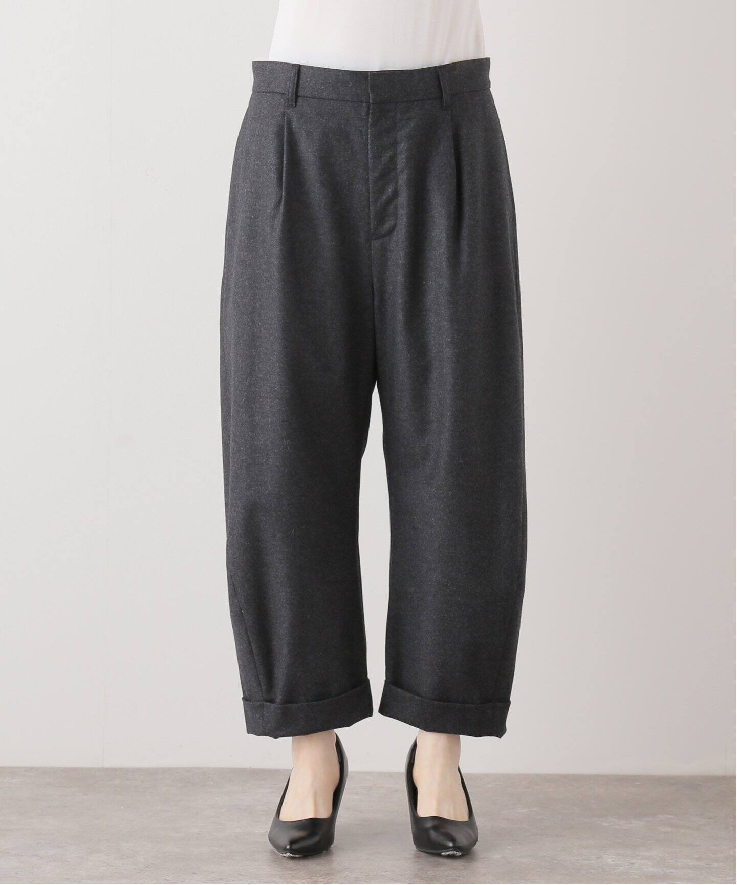FLANNEL CURVY PANTS（その他パンツ）｜L