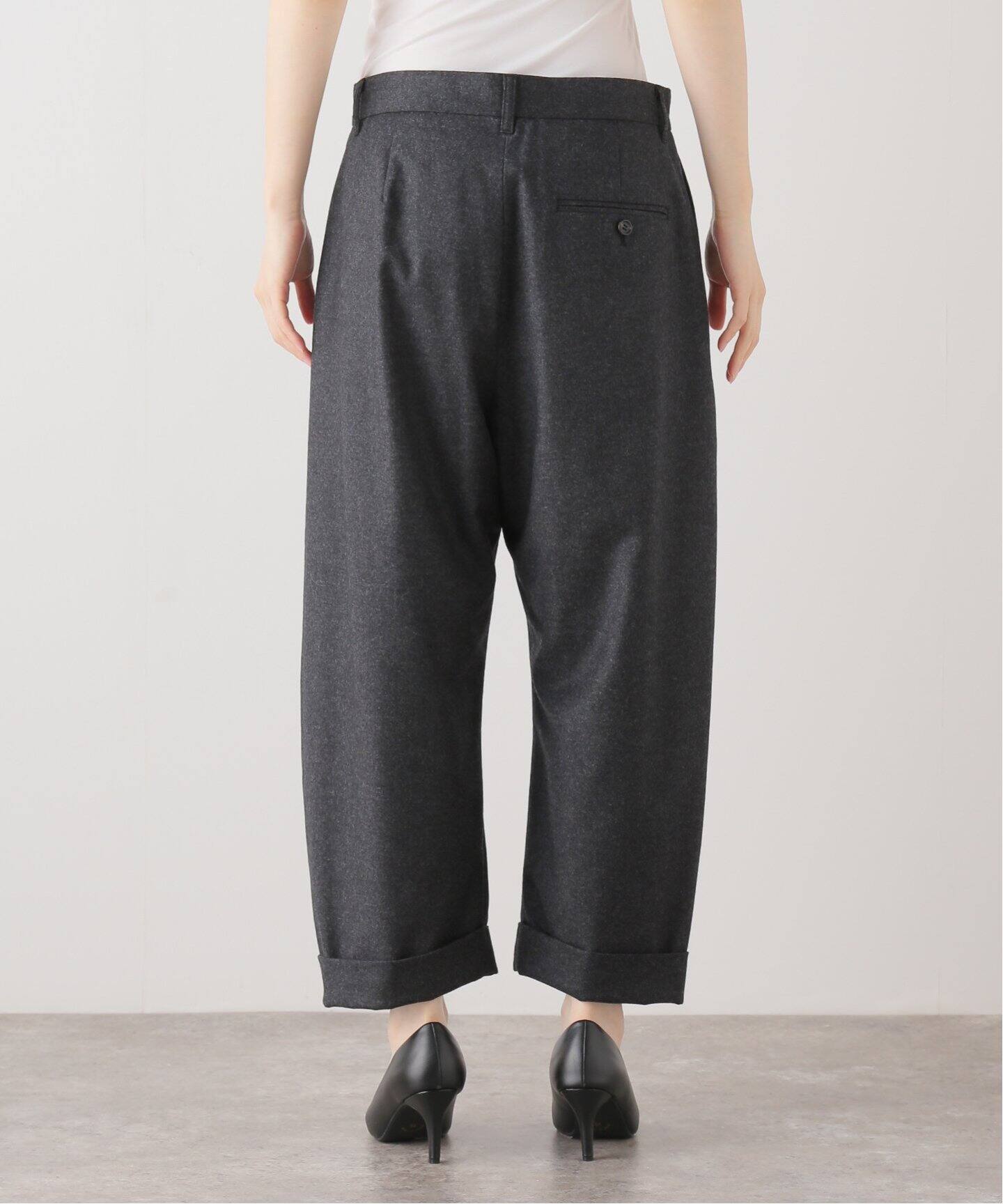FLANNEL CURVY PANTS（その他パンツ）｜L