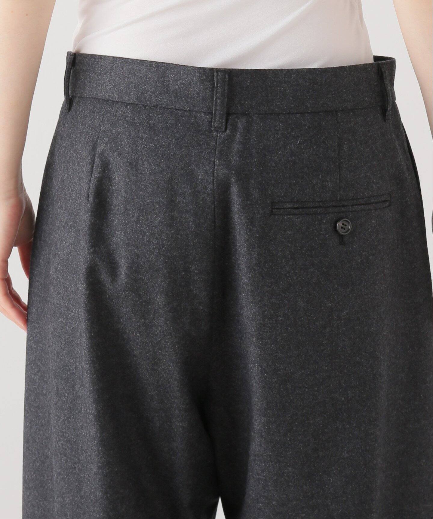 FLANNEL CURVY PANTS（その他パンツ）｜L