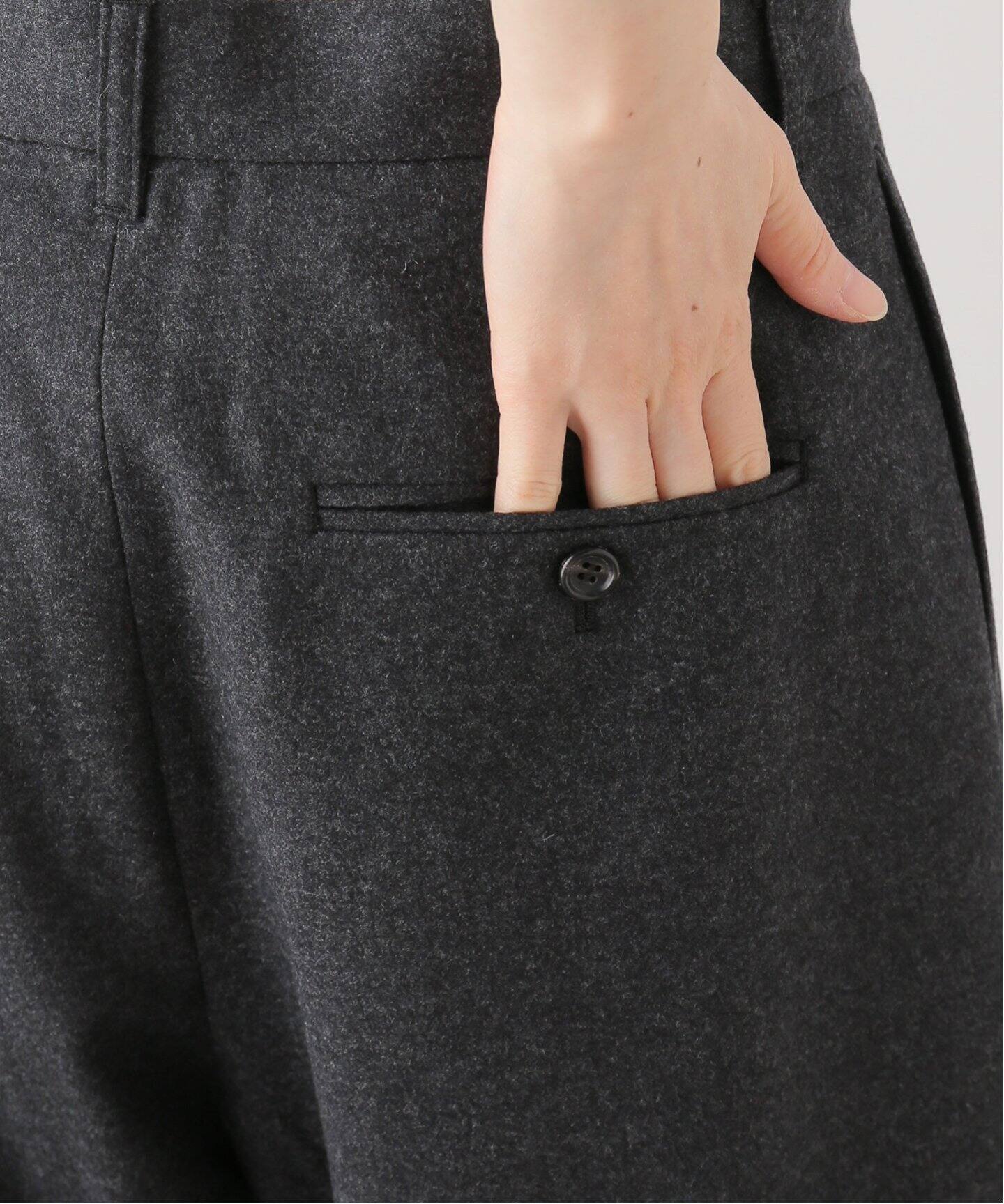 FLANNEL CURVY PANTS（その他パンツ）｜L